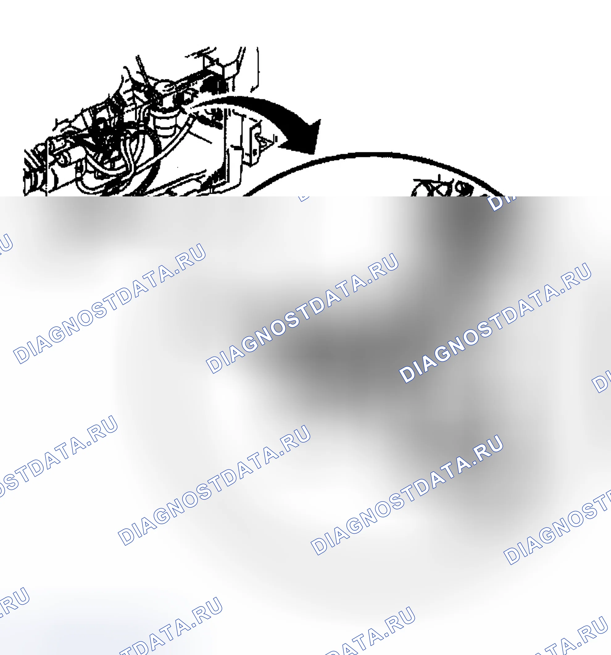 Рис. 125: Порядок демонтажа. Buick Century VI