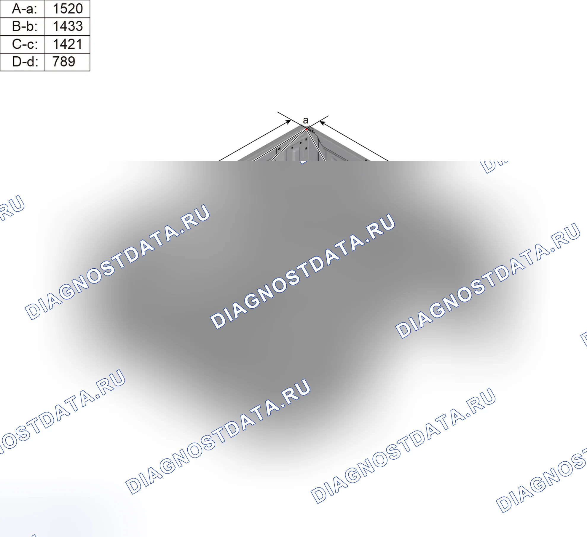 Коробка (общий длинный грузовой ящик) Базовый размер корпуса — Great Wall Wingle-5. Great-Wall Wingle 5 I