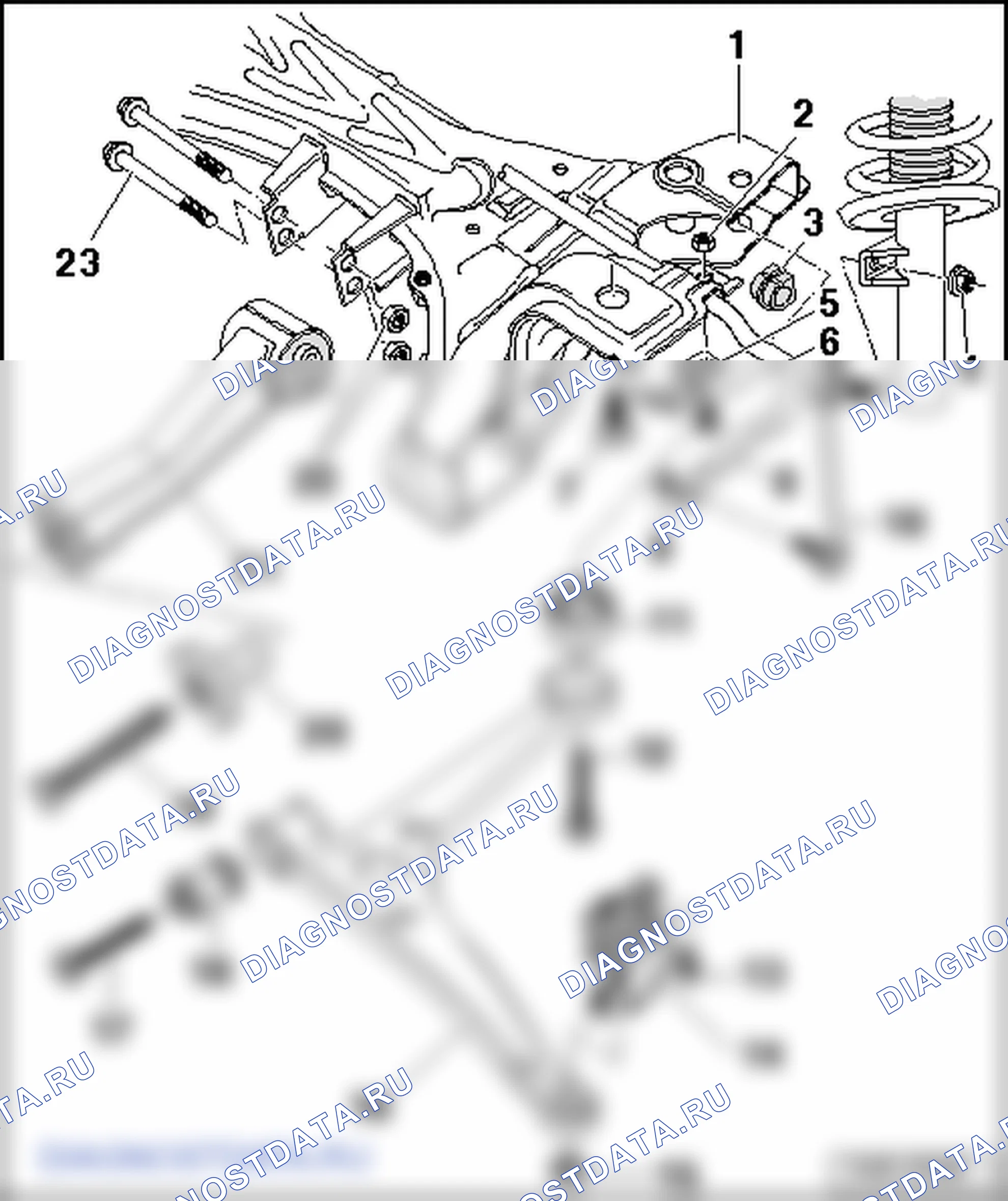 Подвеска передних колес: ремонт. SEAT Alhambra I