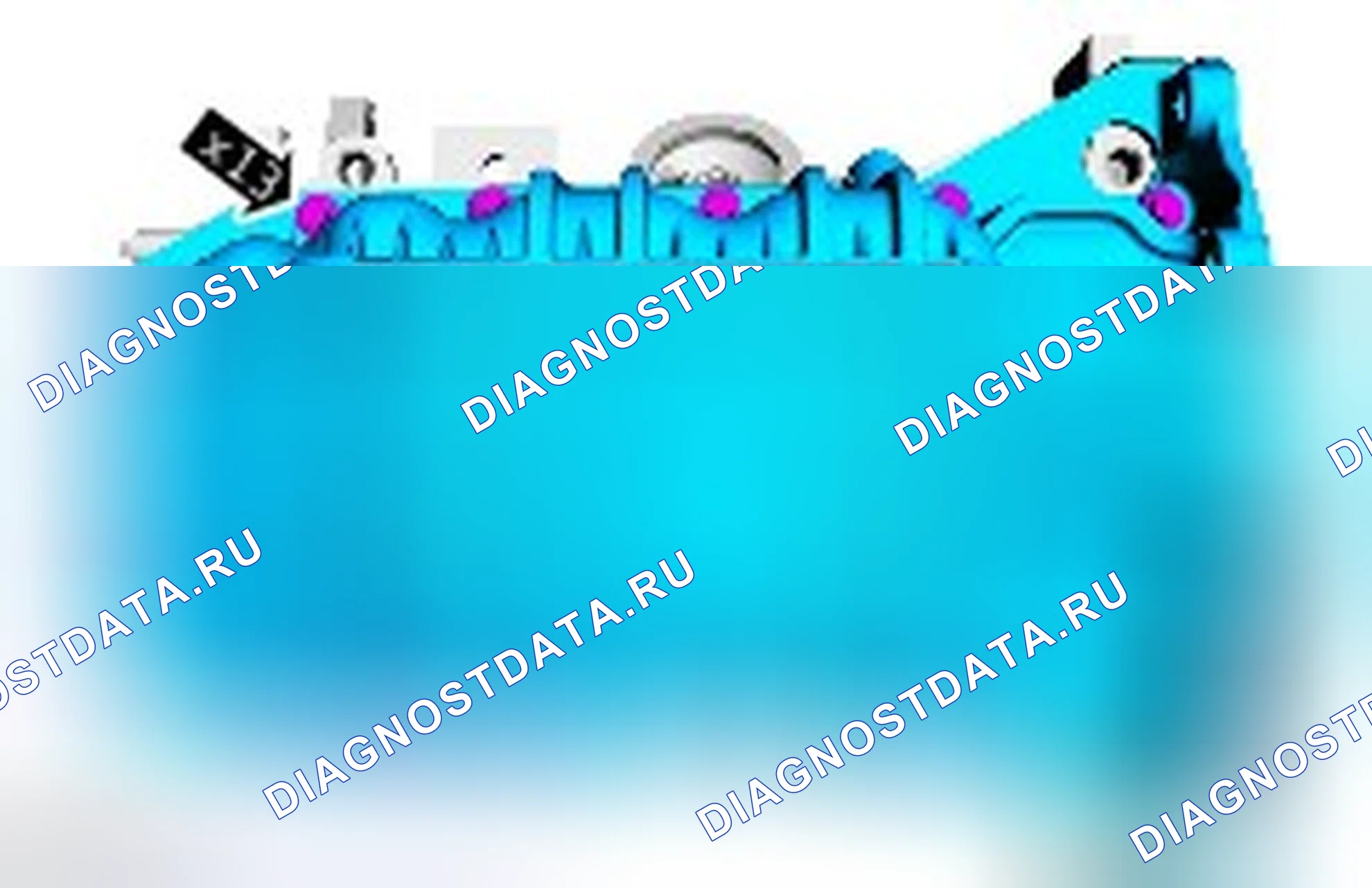 Разборка двигателя. Ford Mondeo IV