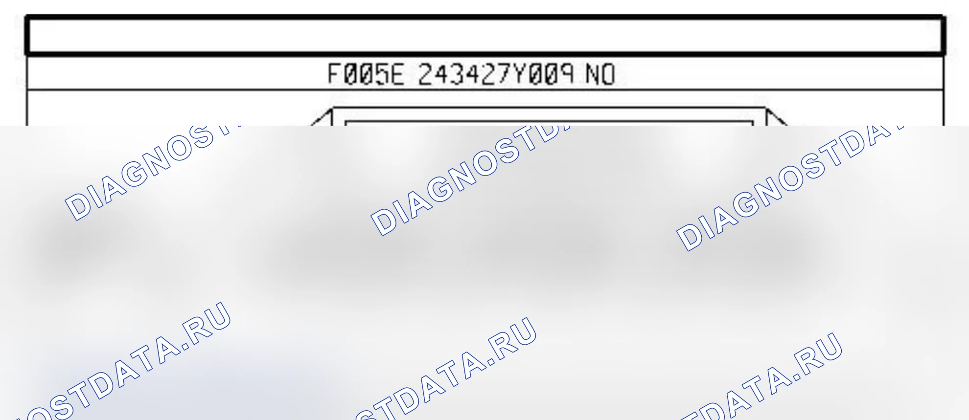 Распиновка разъёма 1076 — Блок др. засл. с сервоприводом. Renault Clio II