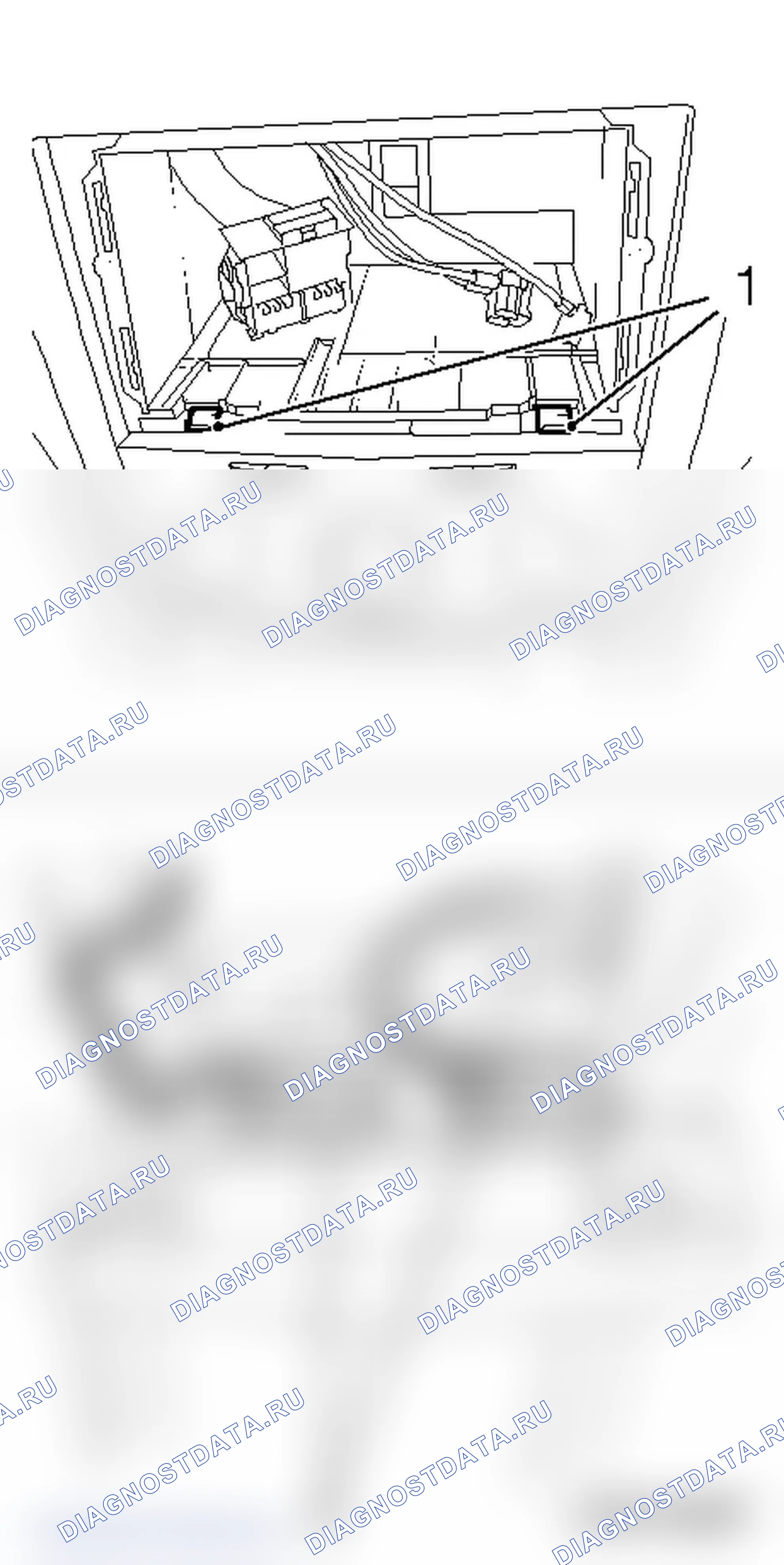 Демонтаж и монтаж среднего воздухосмесительного сопла. Opel Zafira B