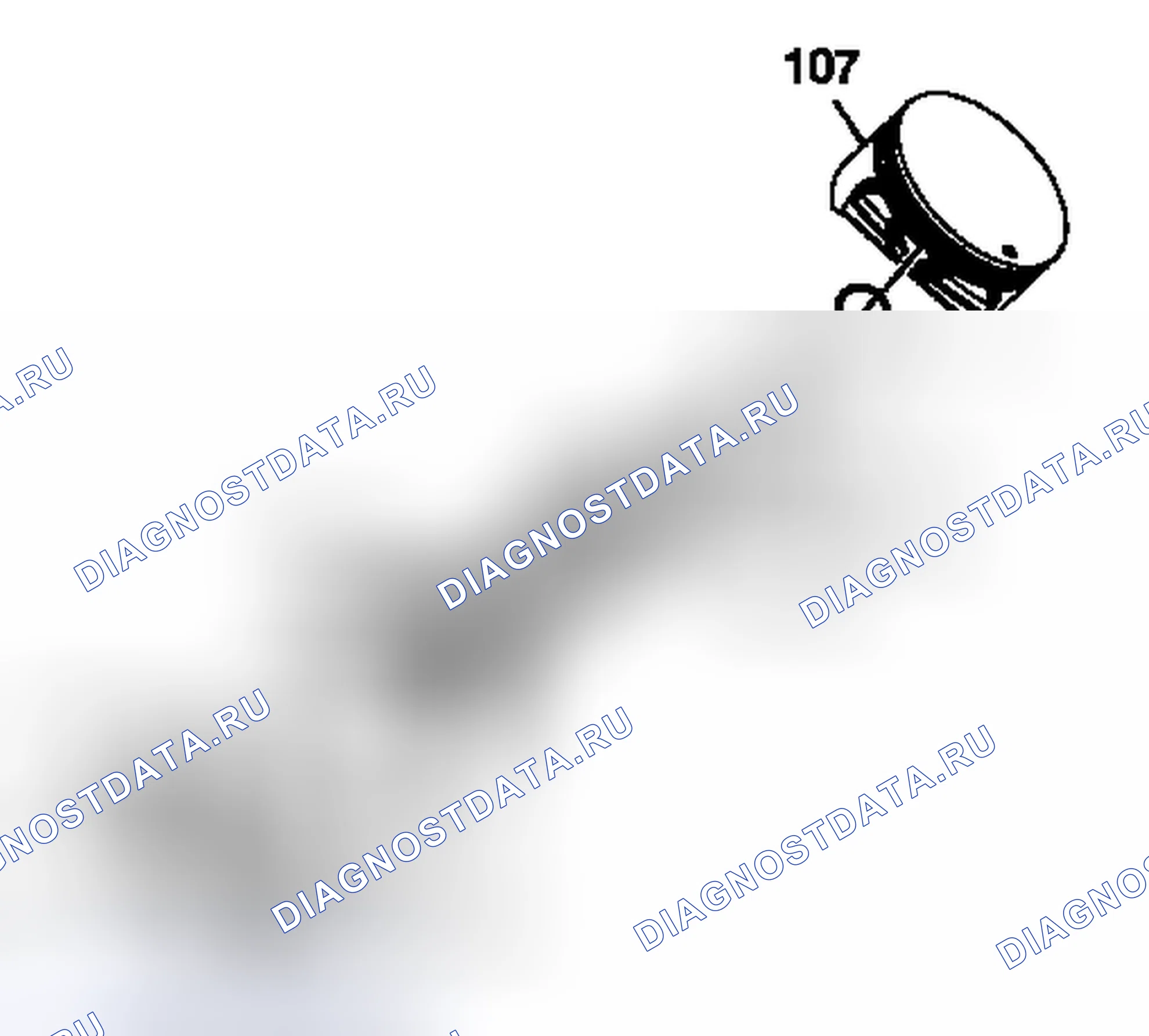 Рис. 628: Поршневые, штифтовые и поршневые кольца. Saab 9-7X I