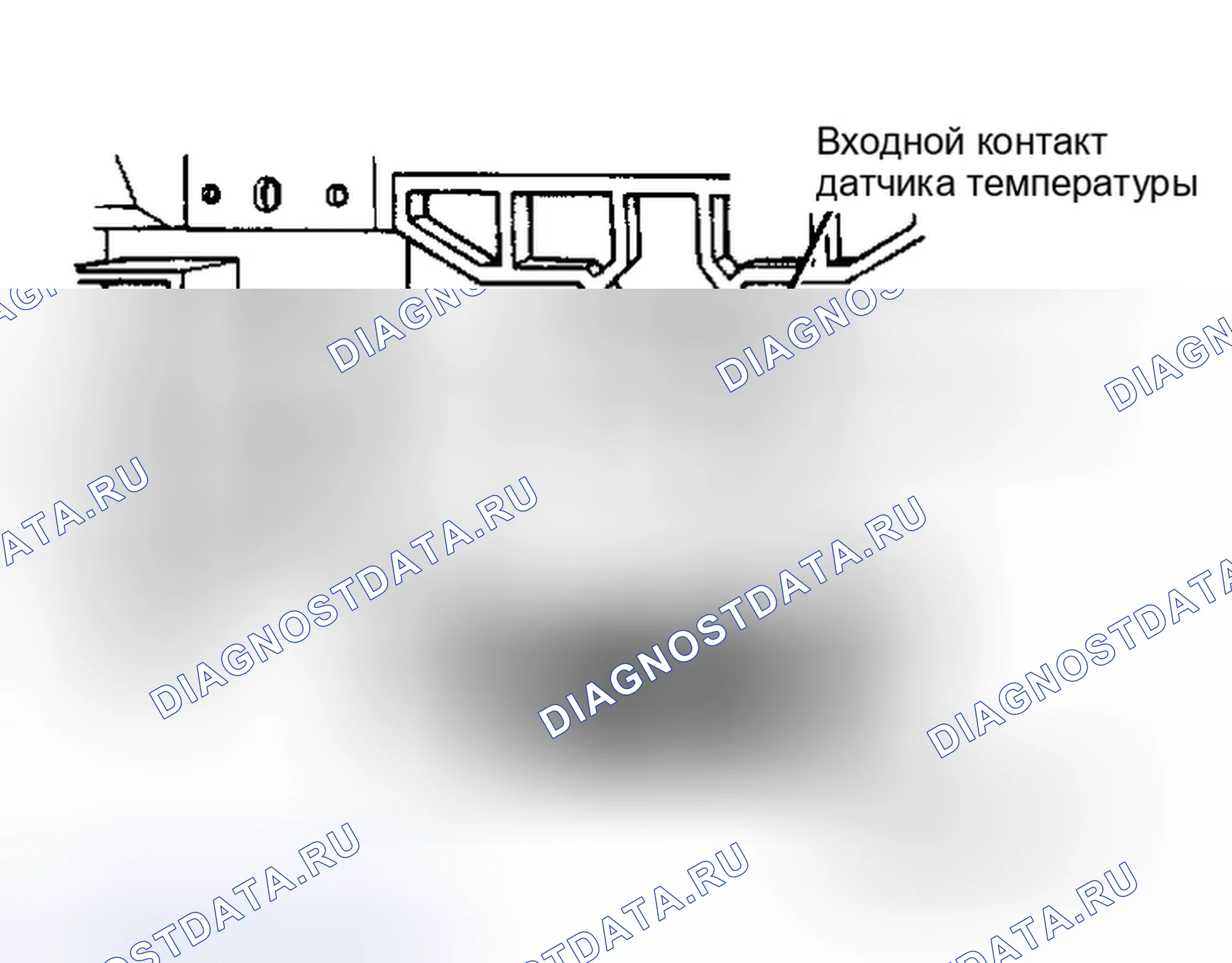 Рис. 22: Испытание цепи датчика температуры (Dynasty и New Yorker). Dodge Daytona I