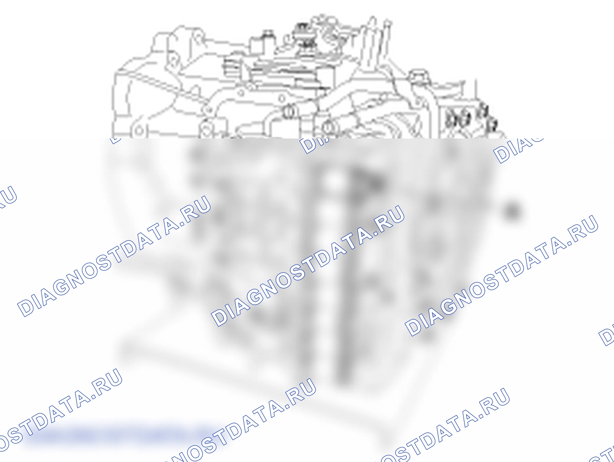 Снятие электромагнитного клапана управления гидротрансформатором (T/CON<UNK> VFS). Hyundai Elantra V рестайлинг