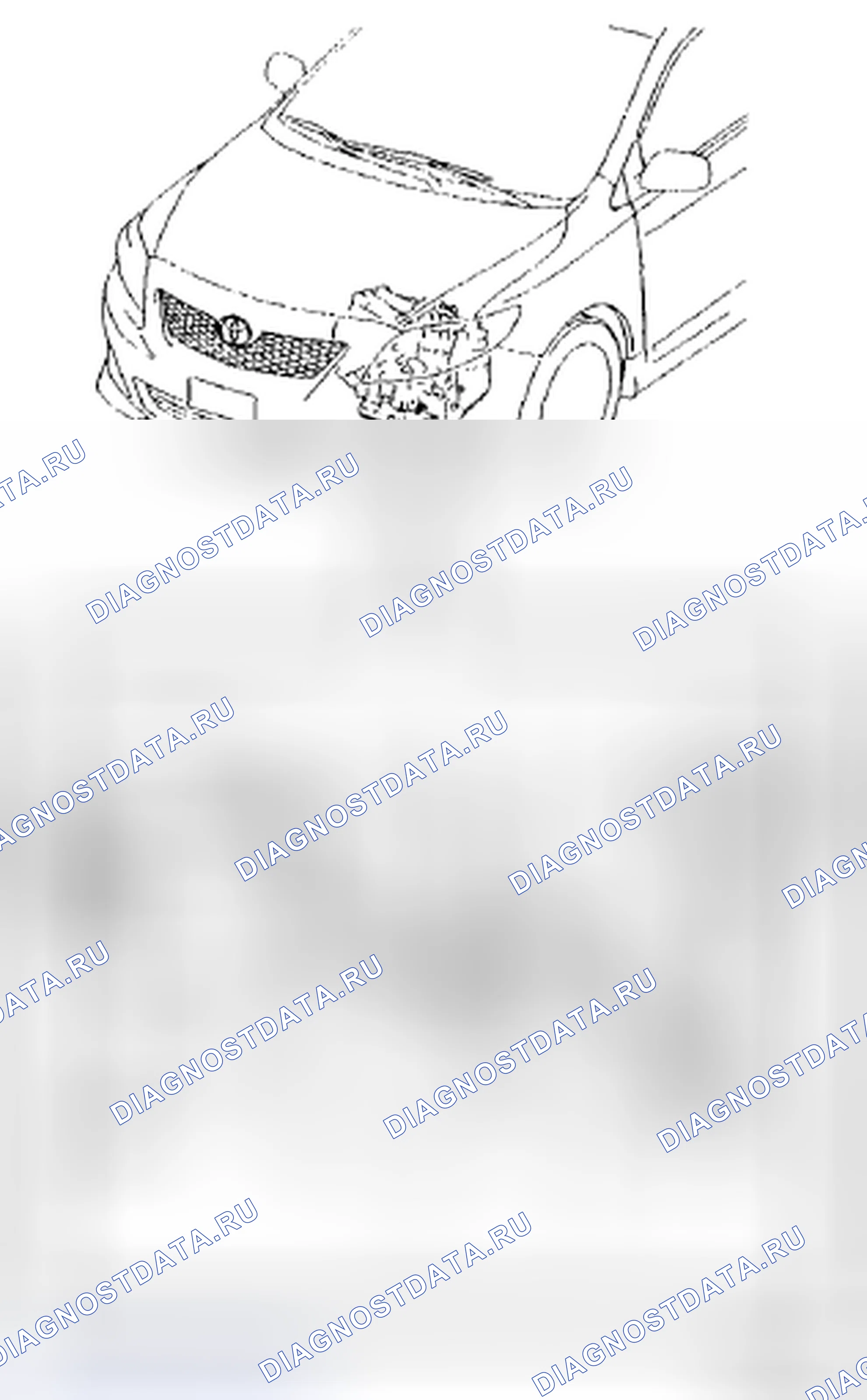 Рис. 371: ГИДРАВЛИЧЕСКОЕ ИСПЫТАНИЕ. Toyota Corolla X