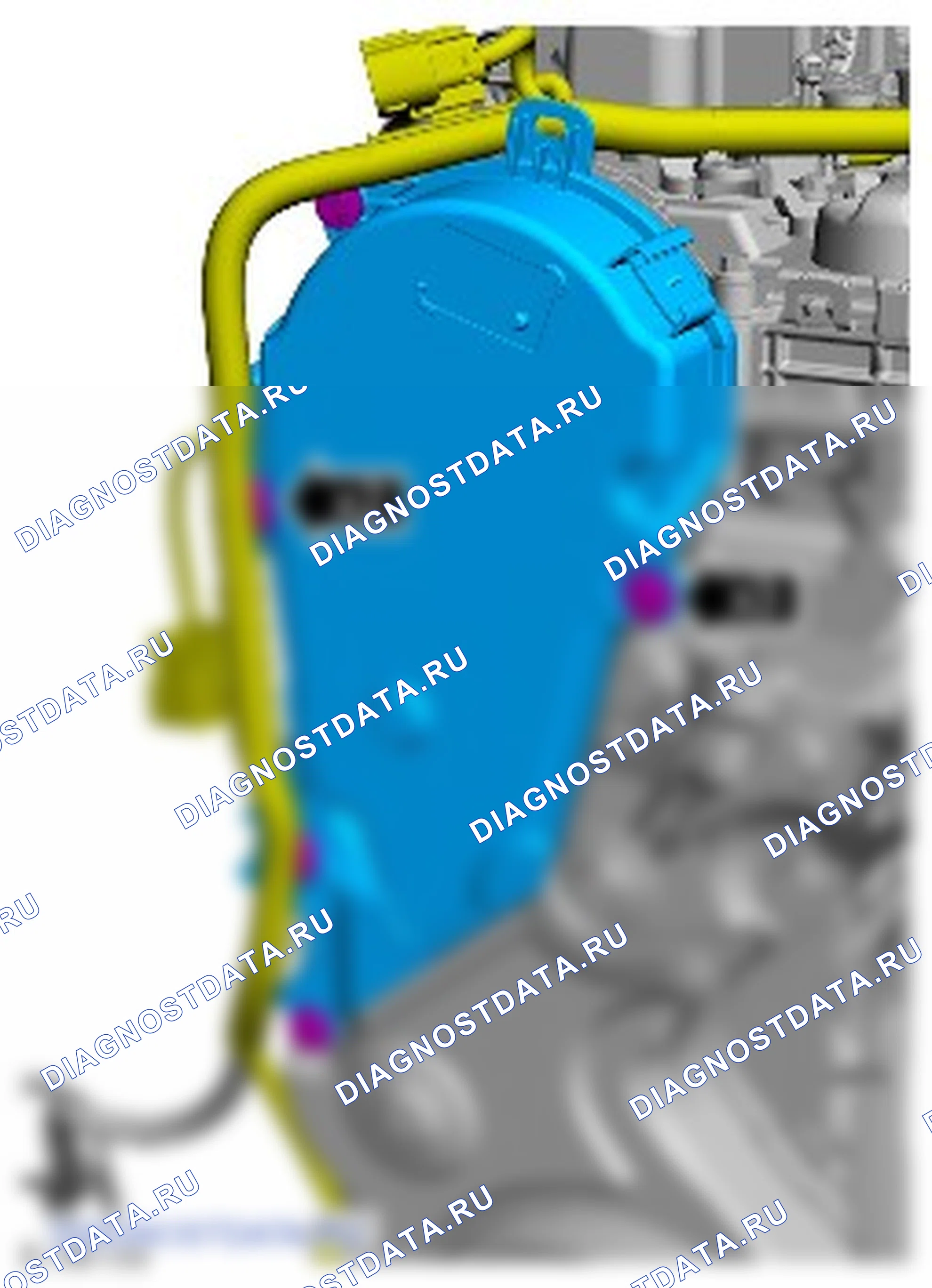 Как снять и установить крышку головки цилиндров. Ford Grand C-MAX II рестайлинг