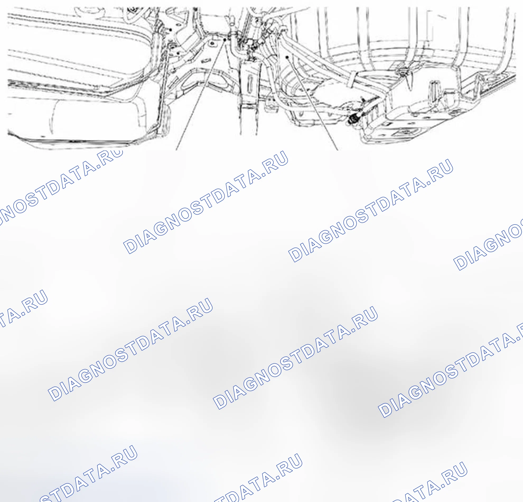 Рис. 136: Трубка топливных паров в сборе. Ford Mustang V рестайлинг 2