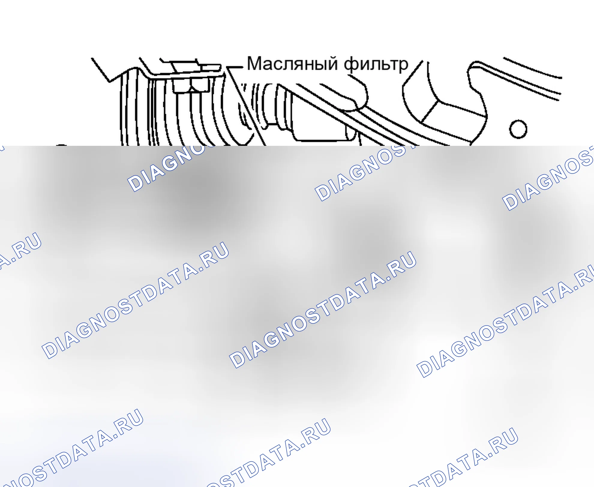 Рис. 37: Замена масляного фильтра. Honda Stream I