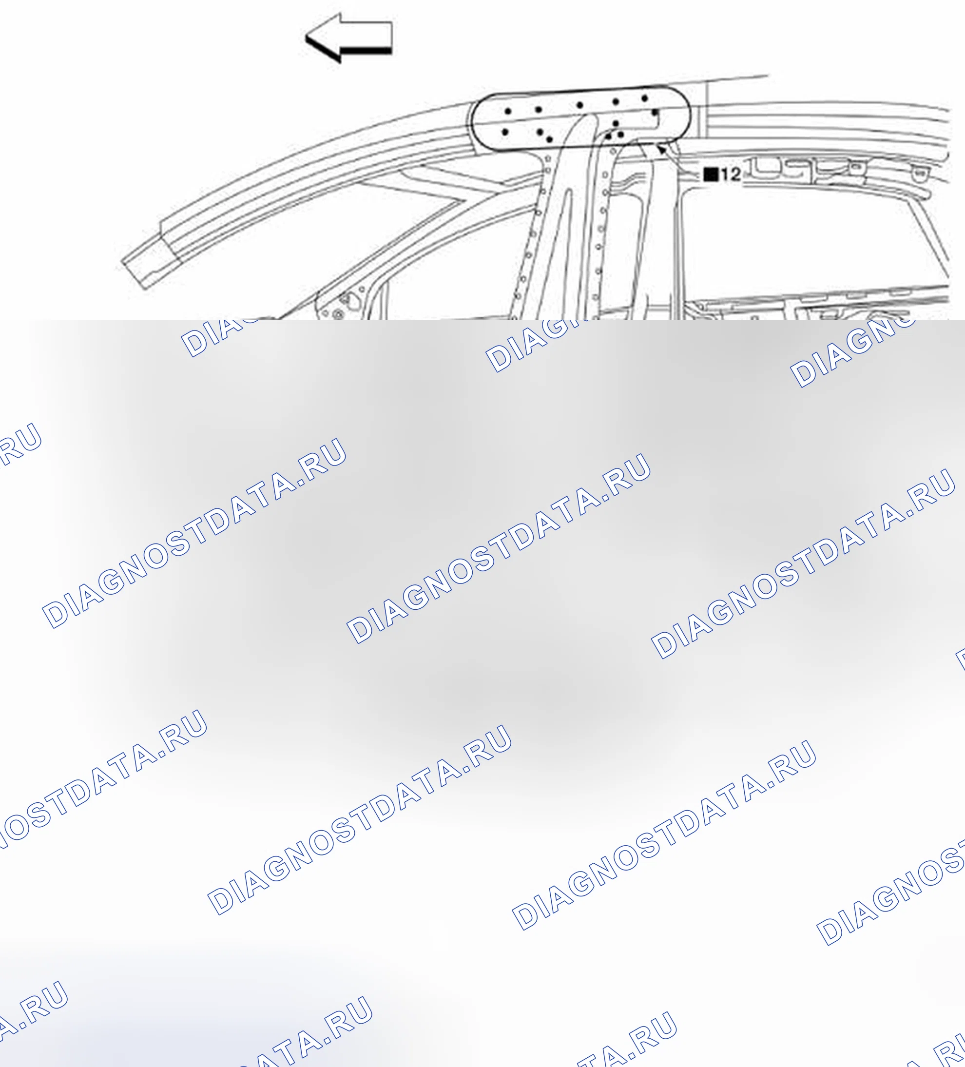 Рис. 216: АРМИРОВАНИЕ. Nissan Sentra B17 рестайлинг