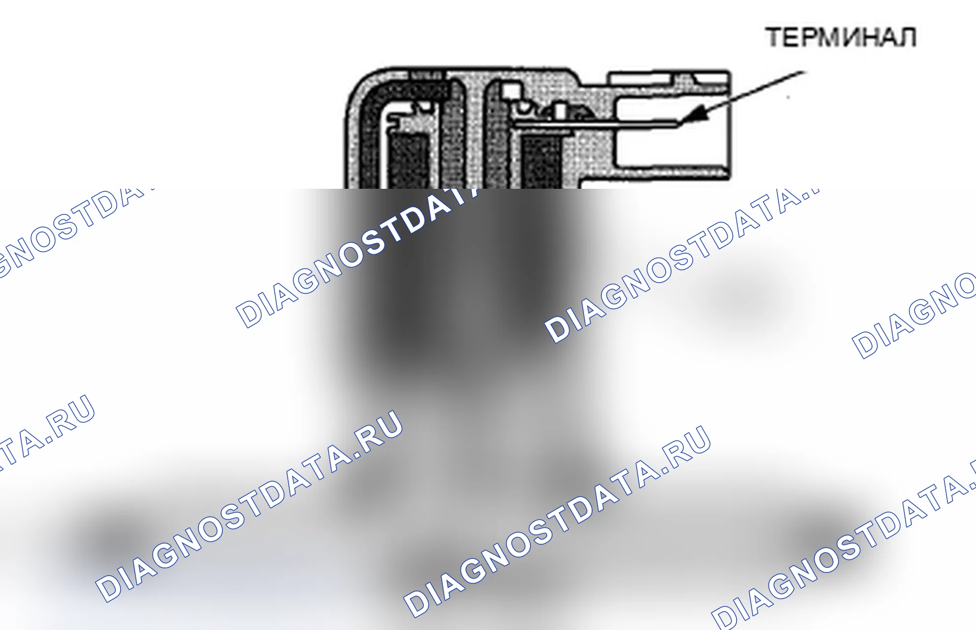 Рис. 84: Клапан продувки канистры EVAP. Acura RDX I рестайлинг