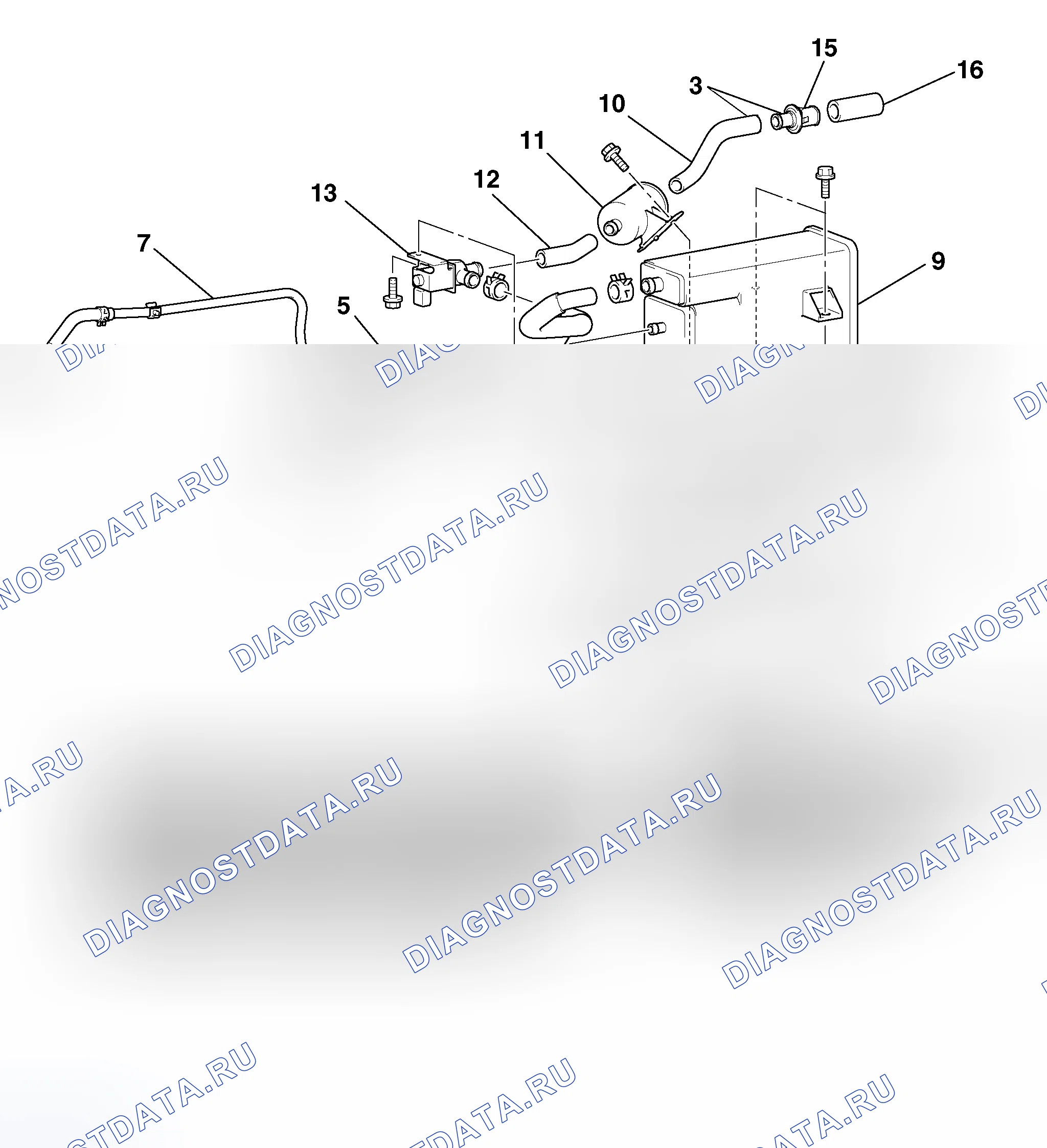 Рис. 19: ДЕМОНТАЖ И МОНТАЖ. Mitsubishi Endeavor I