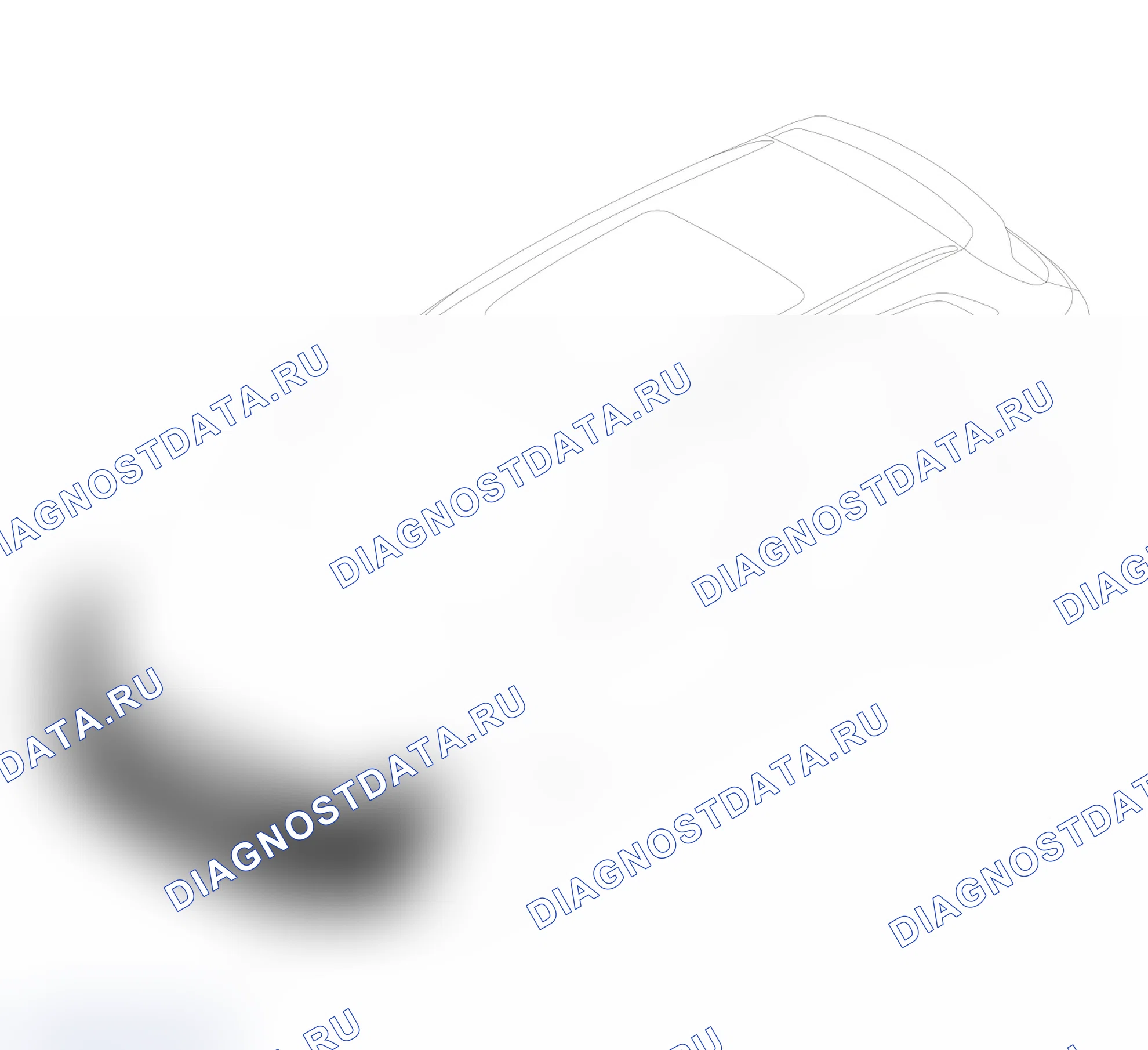 Схема расположения переднего бампера — Haval Jolion. Haval Jolion I