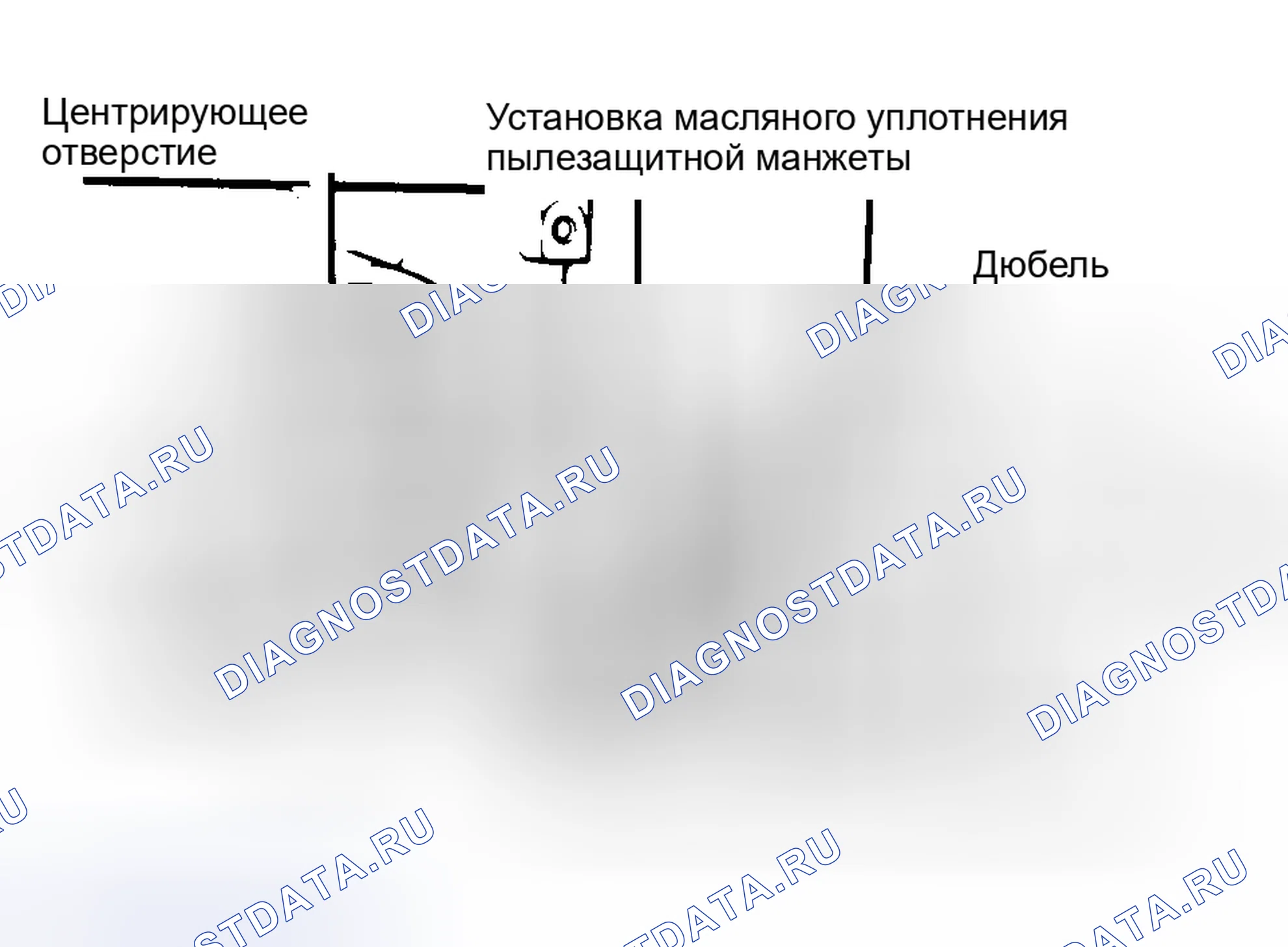 Рис. 10: Установка типичного цельного масляного уплотнения. Hyundai IONIQ 6 I