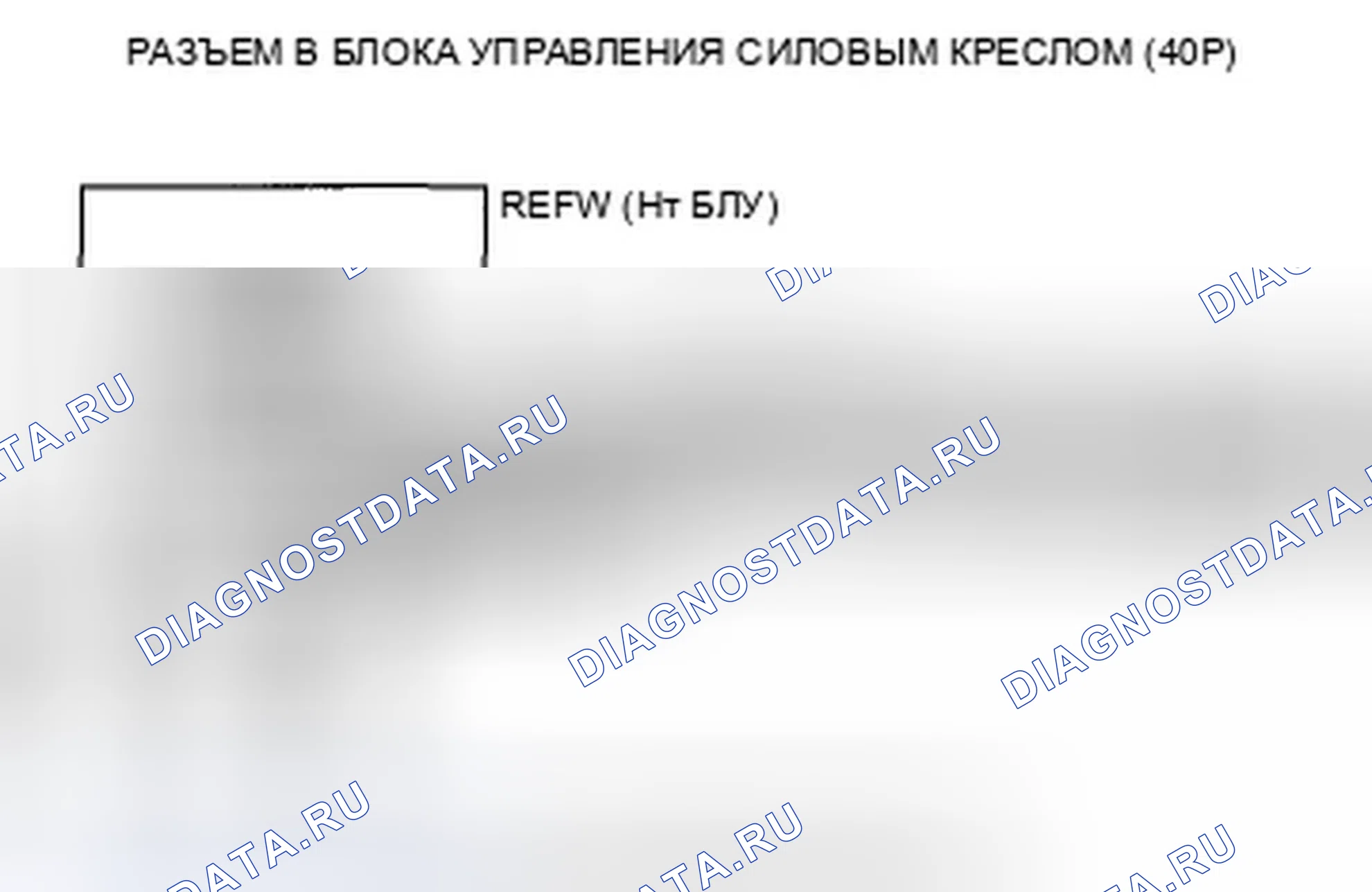 Рис. 80: B1845 расшифровка кода ошибки: Неисправность цепи переключателя отката сиденья с электроприводом. Honda Pilot II