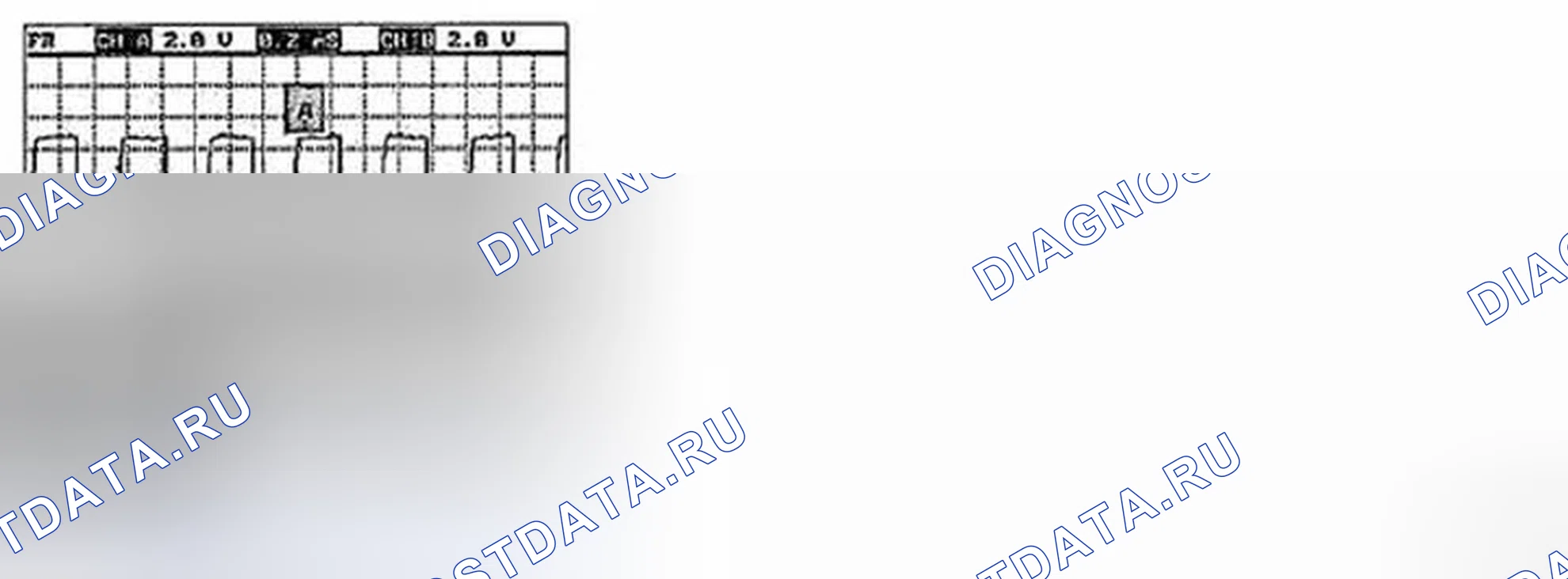 Рис. 52: ФОРМА СИГНАЛА. Hyundai Elantra III рестайлинг