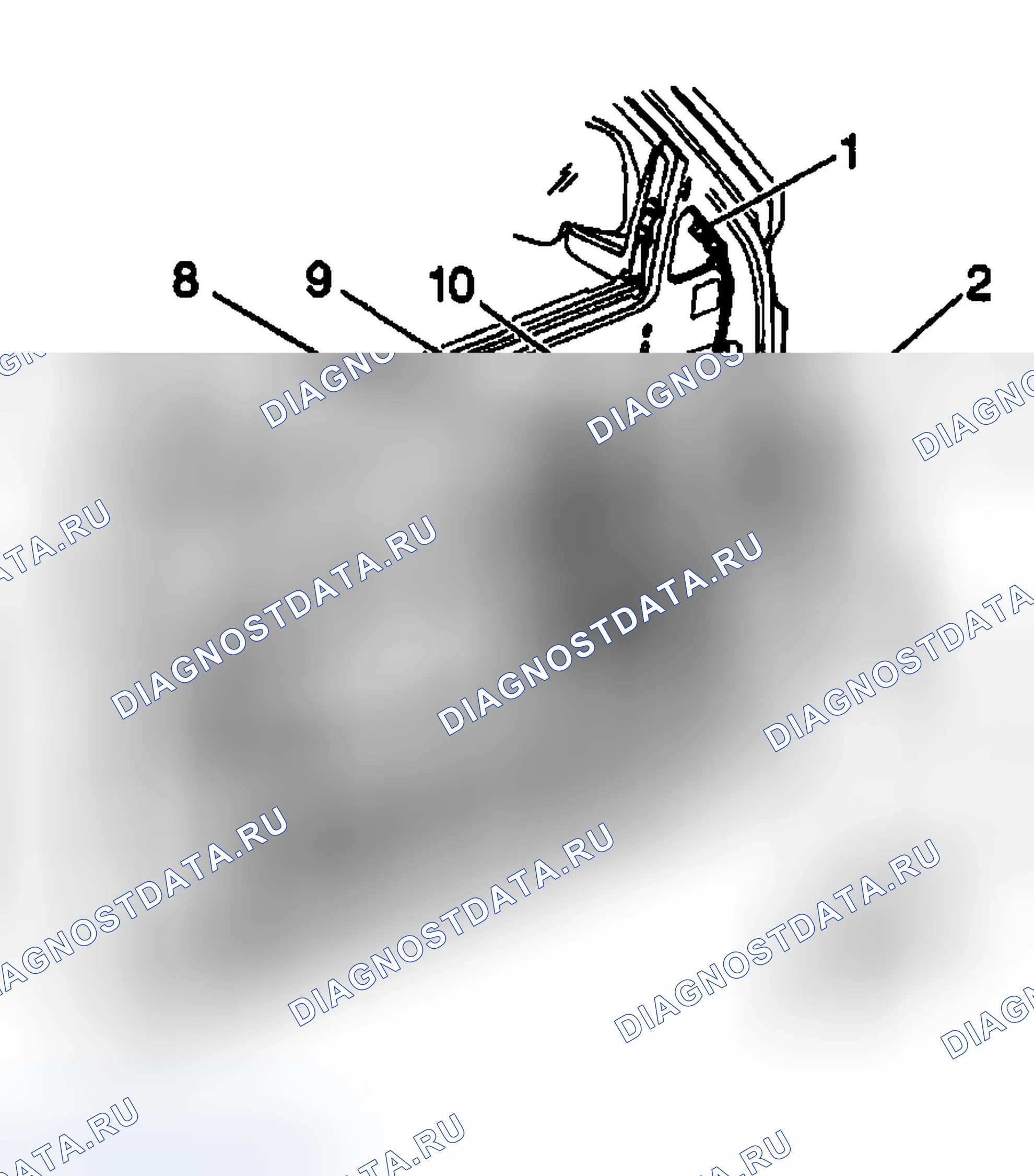 Рис. 132: Порядок демонтажа. Chevrolet Silverado 2500 