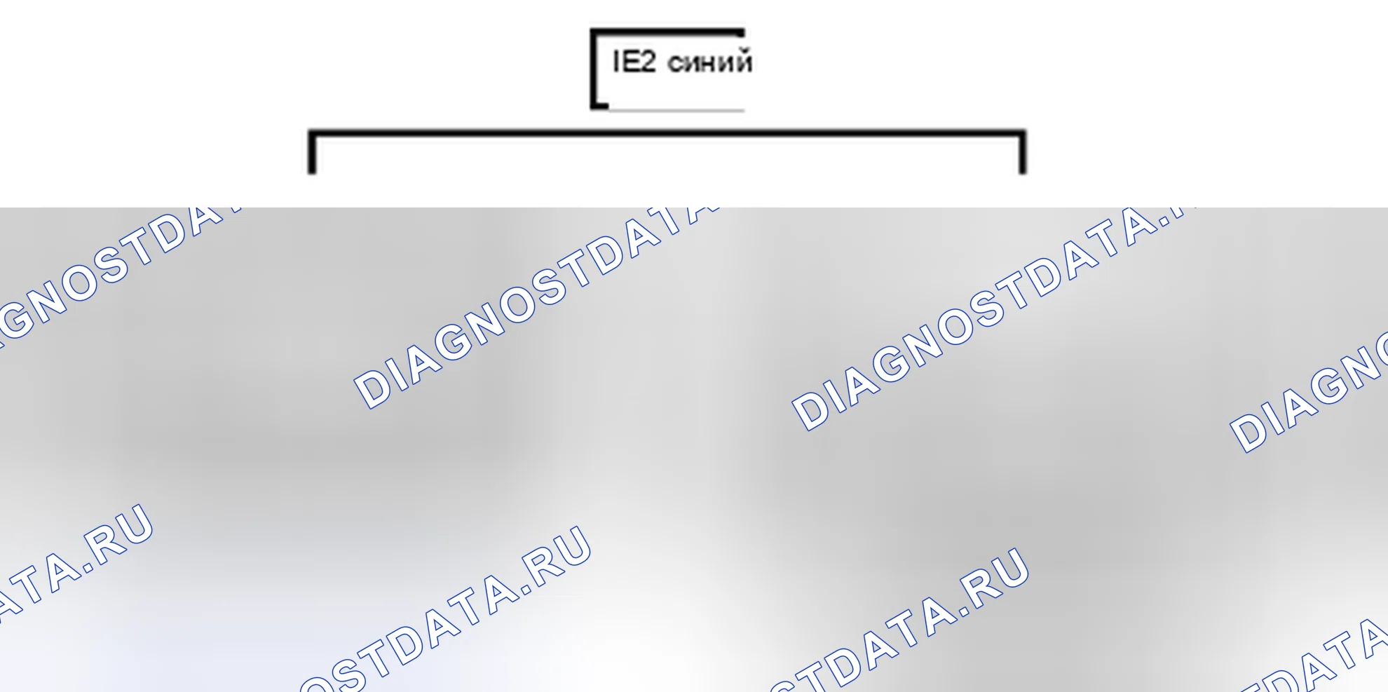 Рис. 885: Вид с торца линейного соединителя (IE2). Toyota Land Cruiser 200