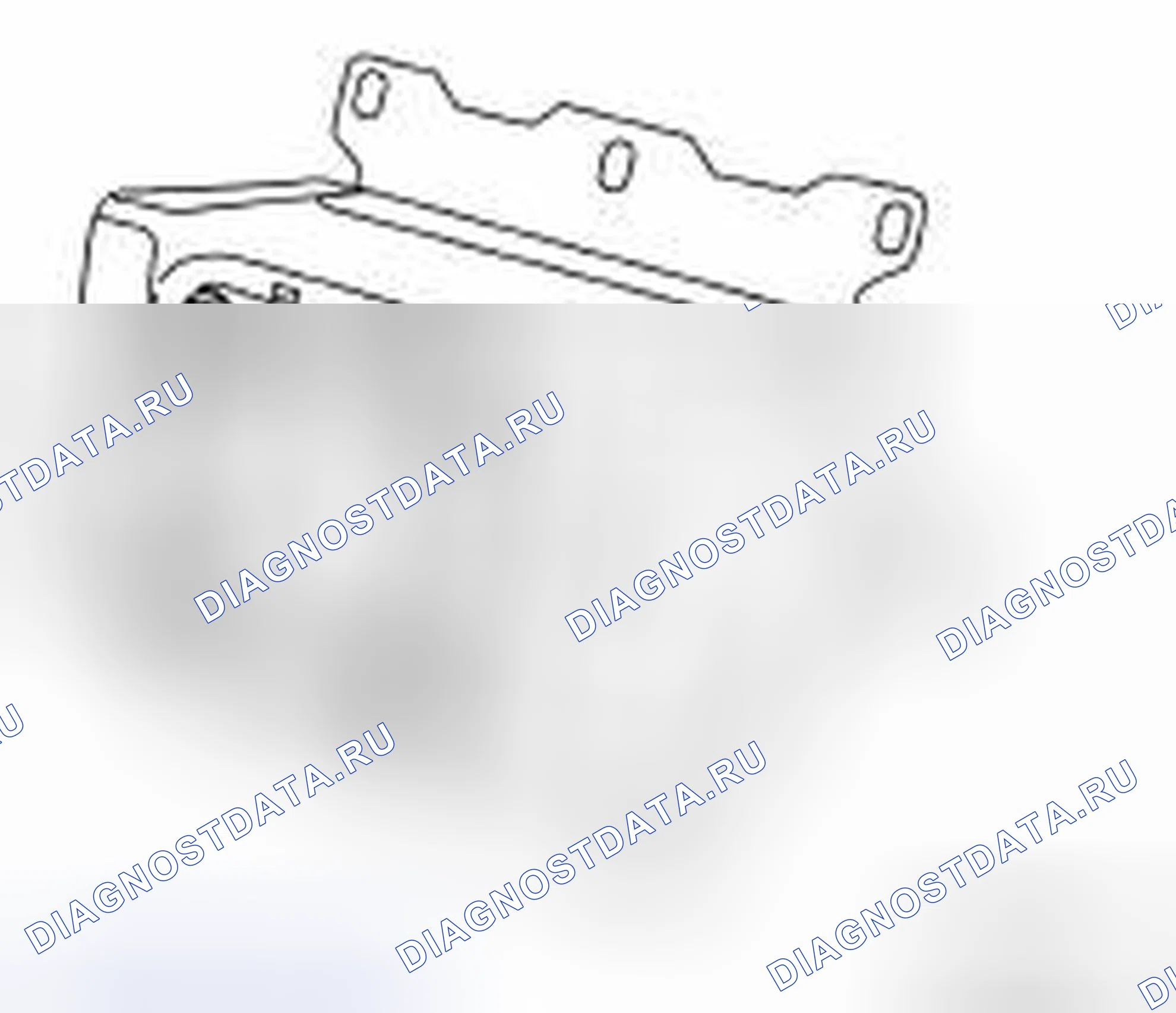 Рис. 48: Определение модуля подушки безопасности переднего пассажира. Nissan Frontier D40