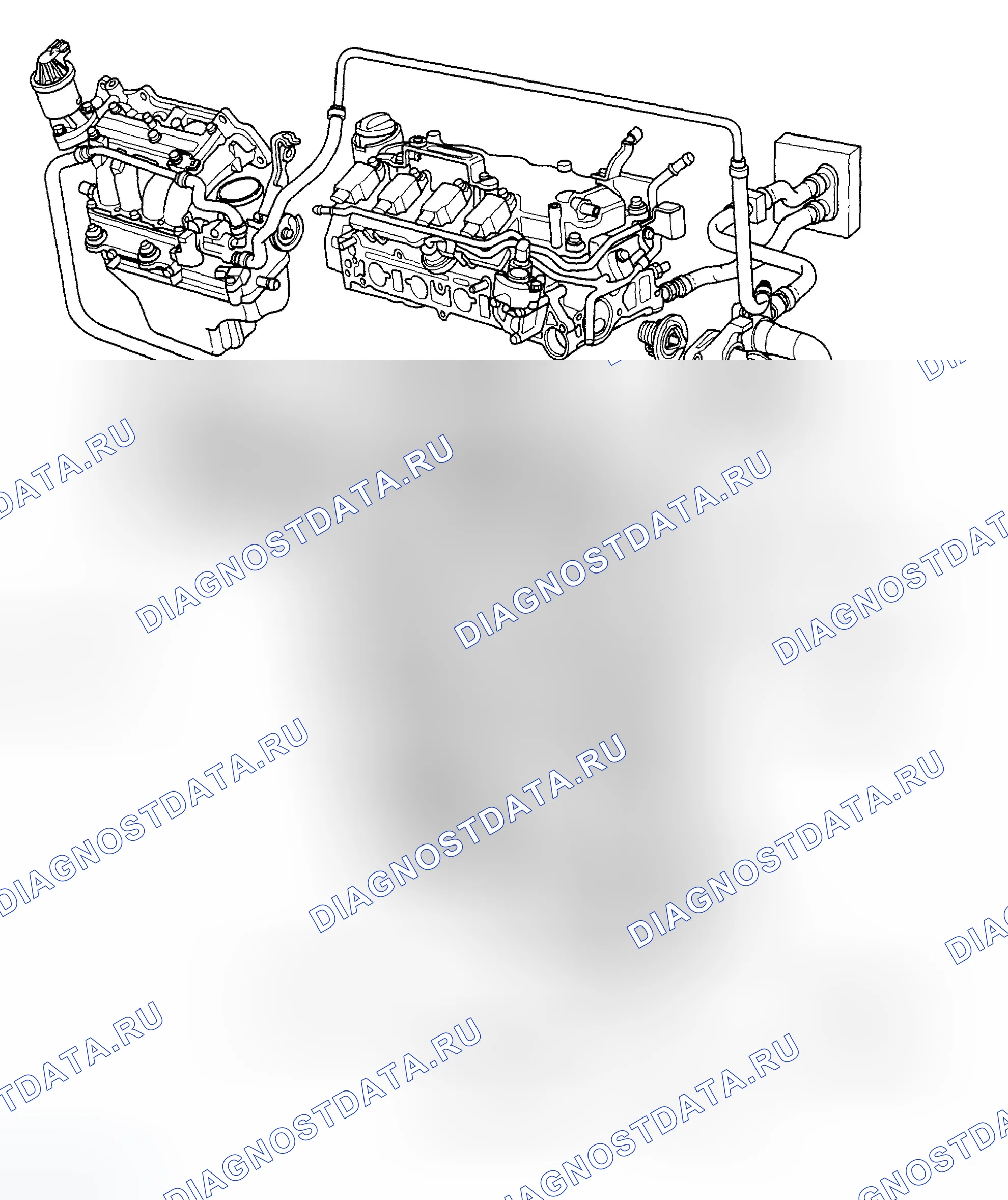 Рис. 41: Индекс расположения компонентов. Honda Civic VII рестайлинг