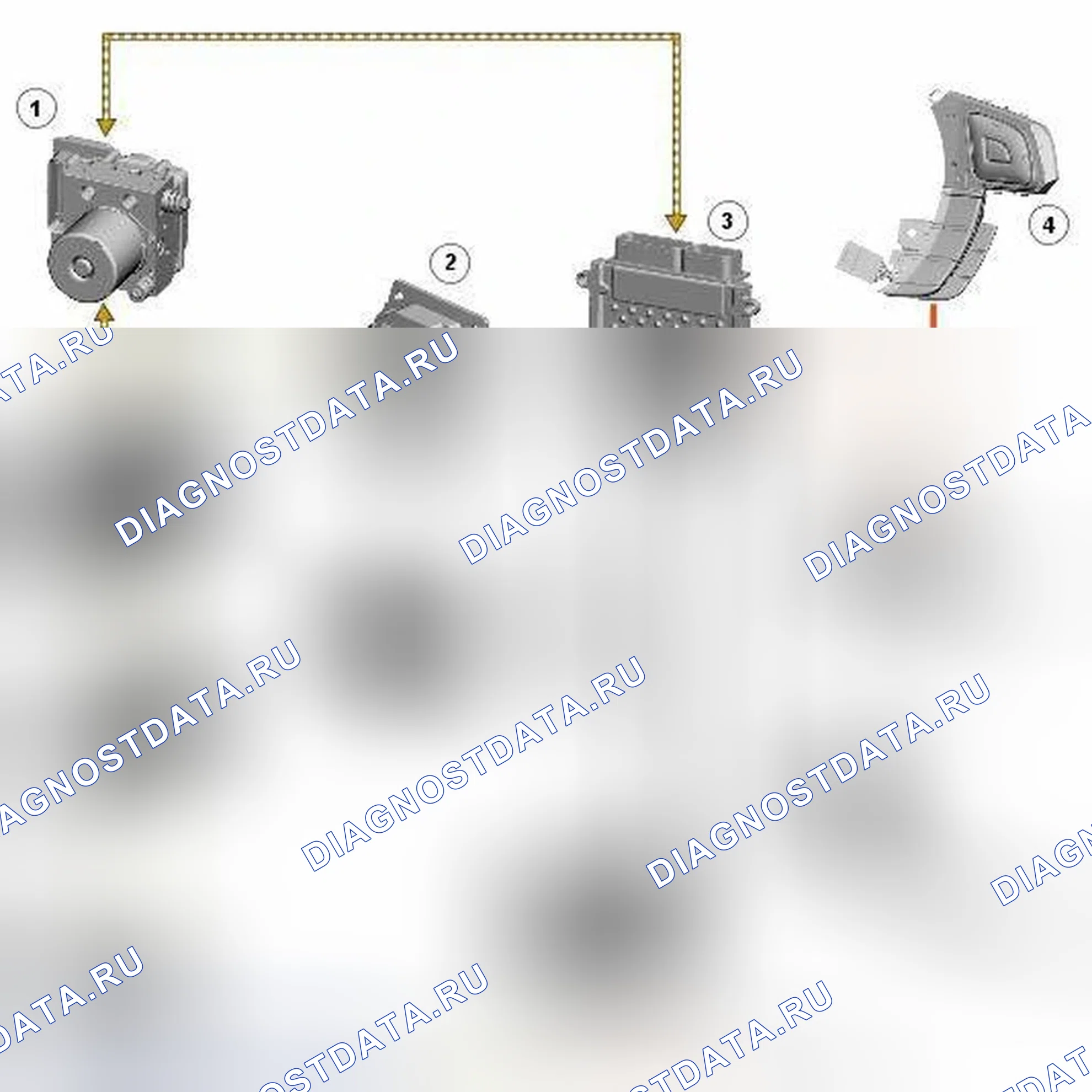 Рис. 2: РАБОТА СИСТЕМЫ И ОПИСАНИЕ КОМПОНЕНТОВ - V8 5.0L БЕНЗИН / V8 S / C 5.0L БЕНЗИН. Jaguar XJ X351