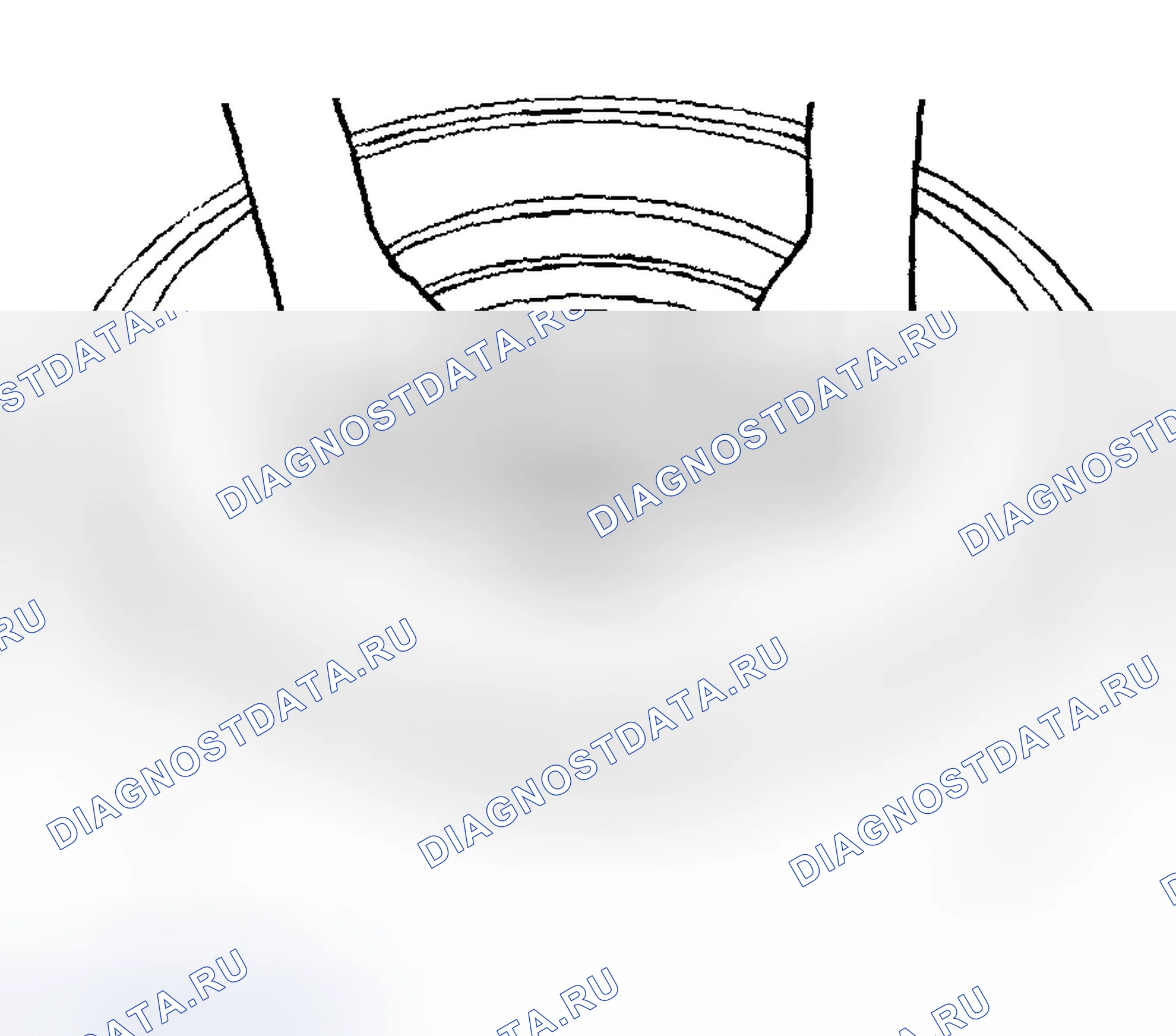 Рис. 12: Проверка поверхности крепления колеса. Chevrolet TrailBlazer I