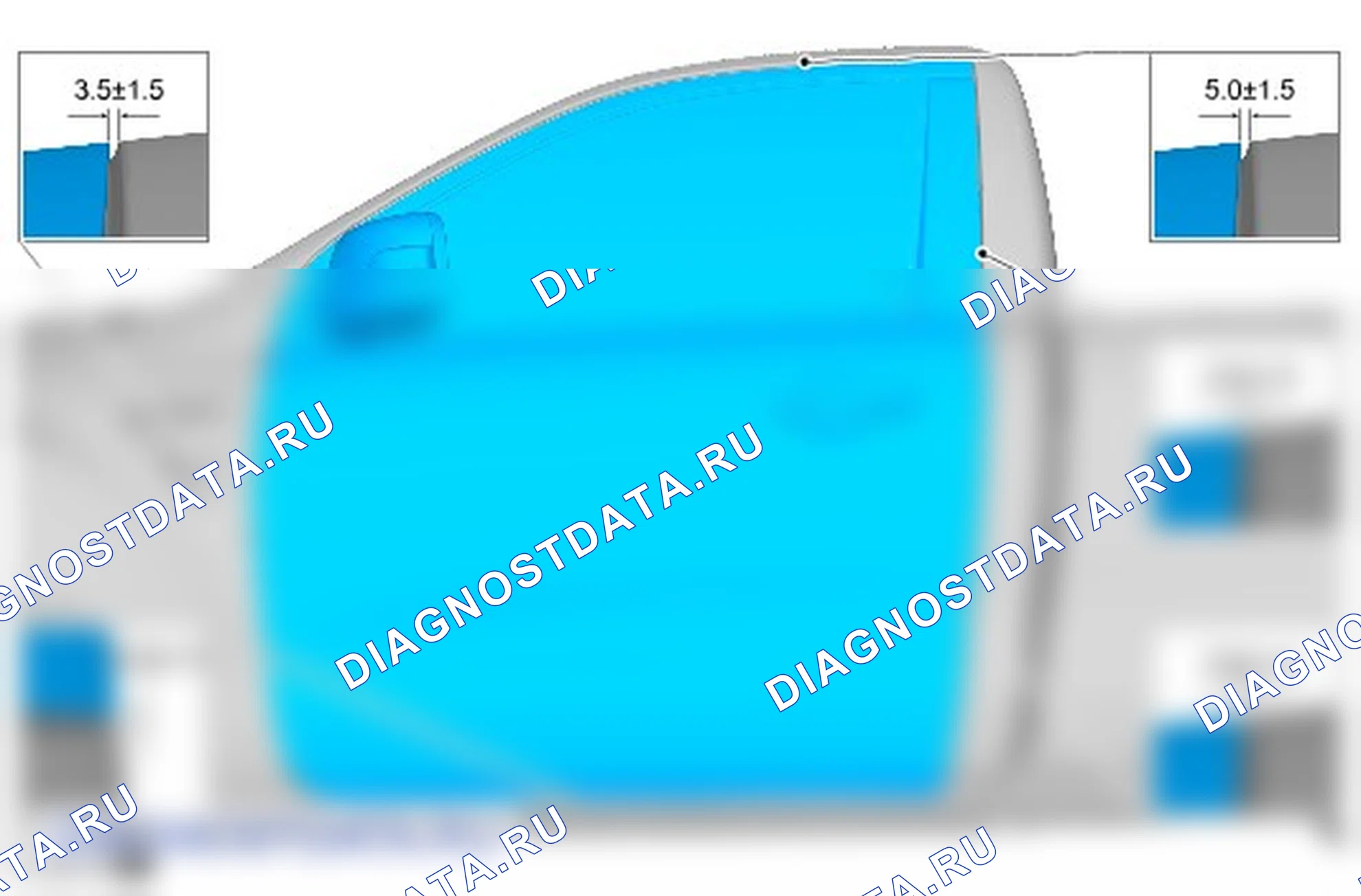Как выверить дверь. Ford Ranger T6