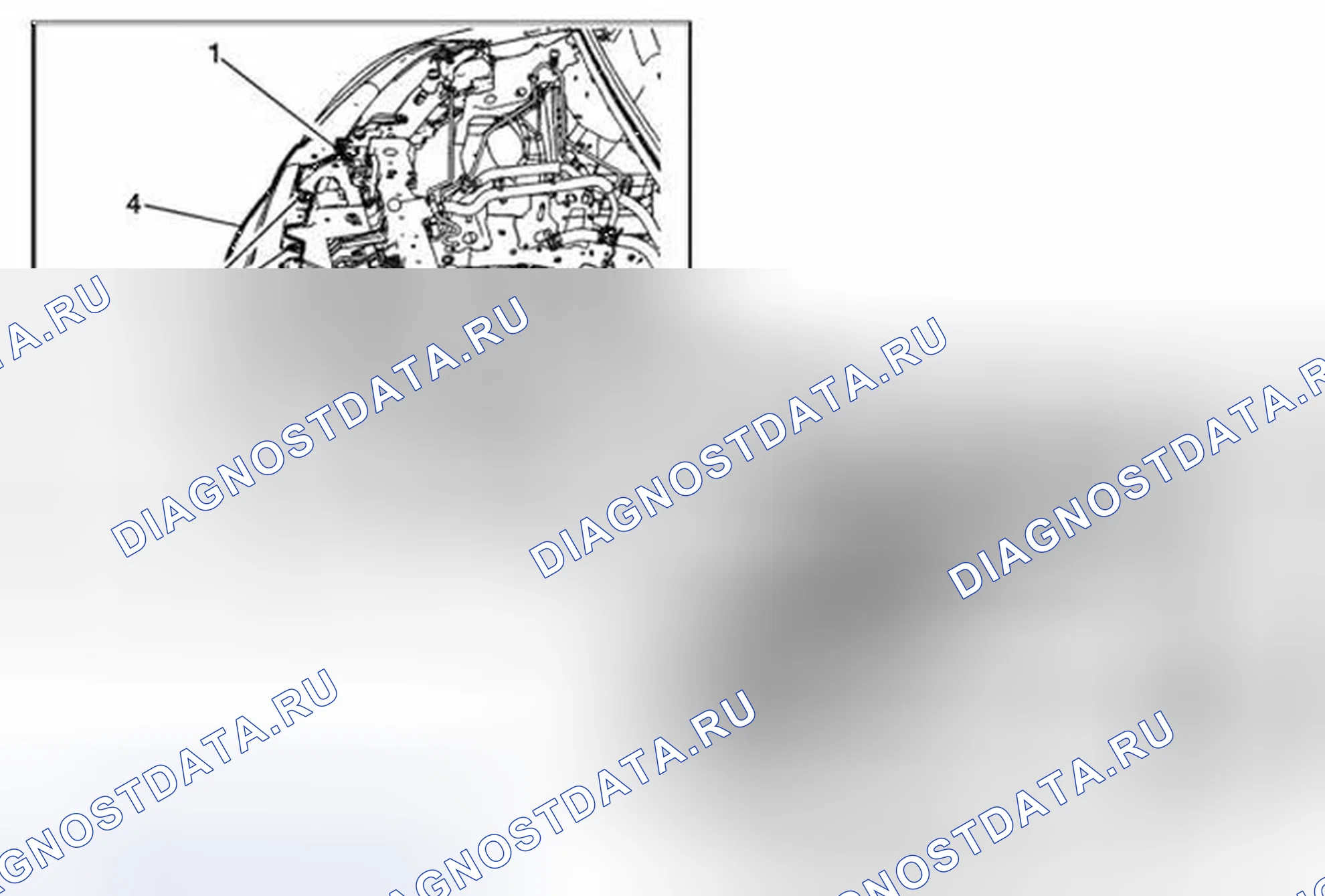 Рис. 14: Замена передней панели бампера (Encore). Buick Encore I
