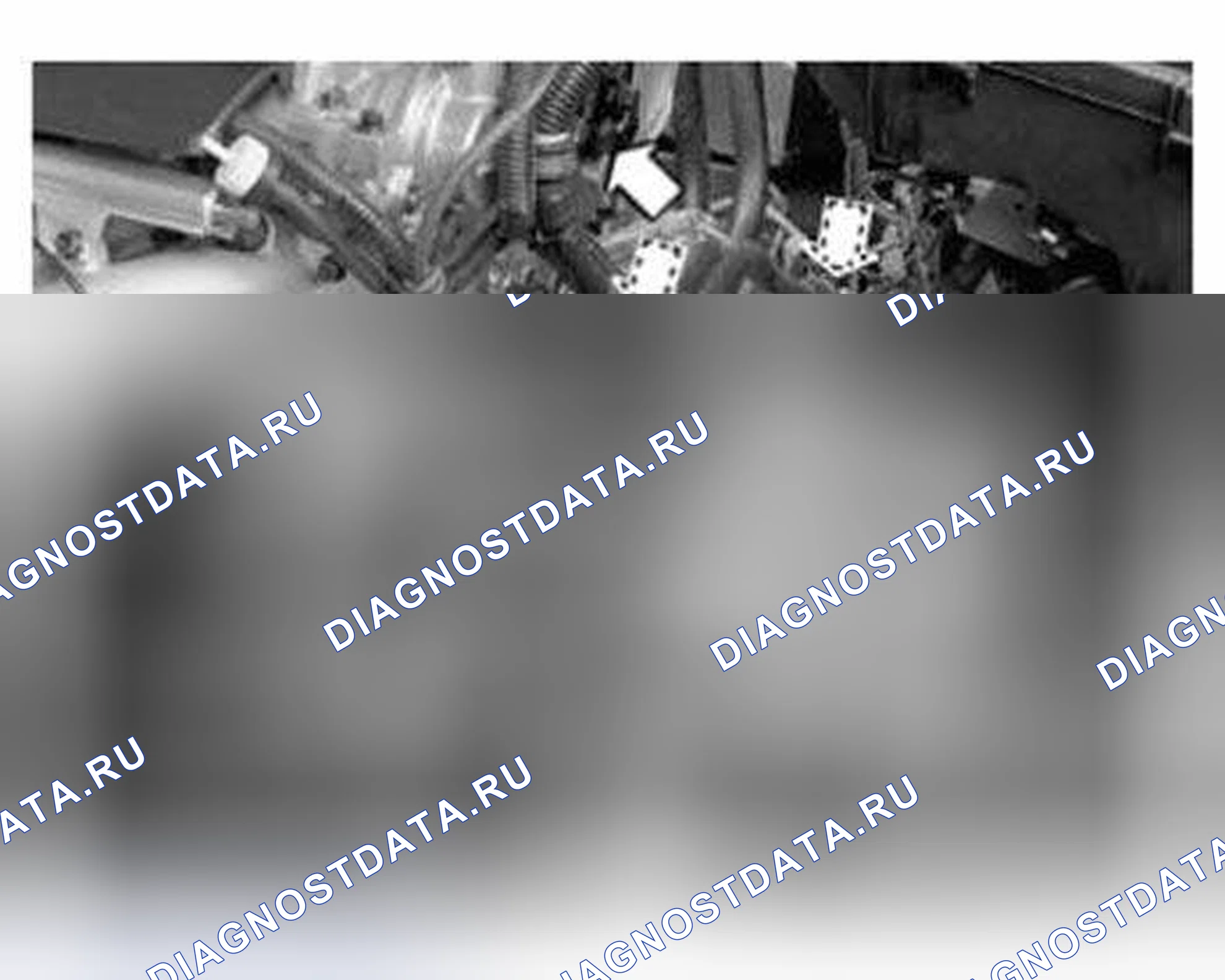 Рис. 9: Удаление крепежных винтов из коробки передач. Volvo XC90 I