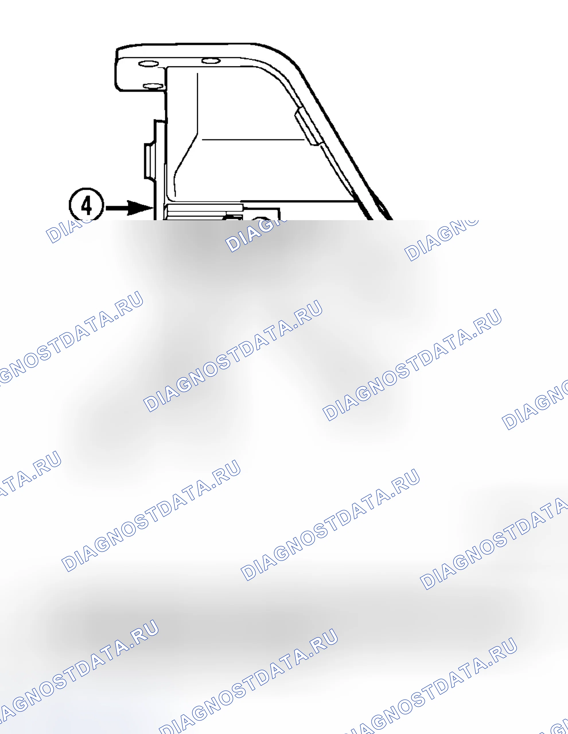 Рис. 77: УСТАНОВКА. Dodge Cab & Chassis R3500 