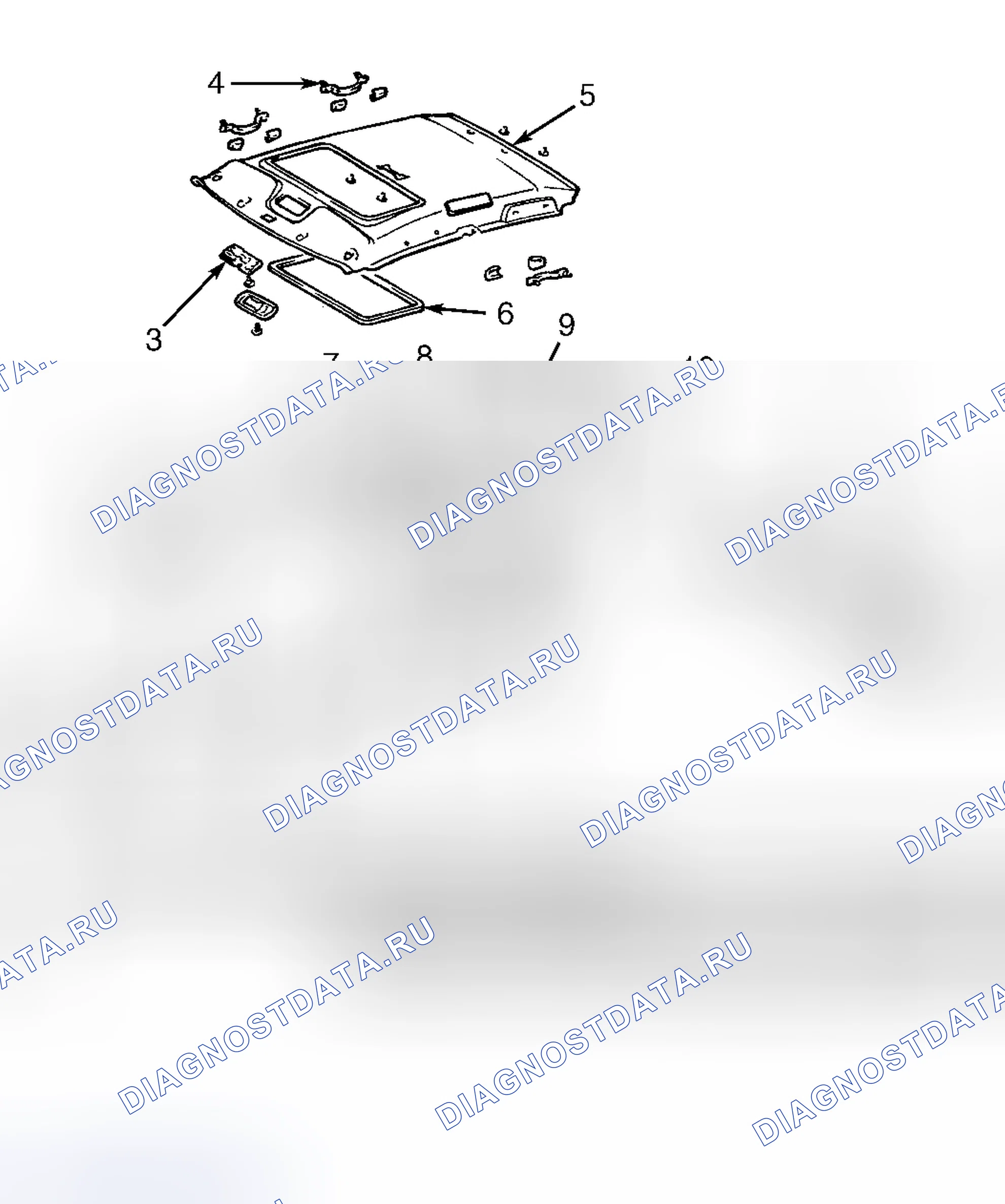 Рис. 11: Установка (Corolla). Toyota Avalon XX10 рестайлинг