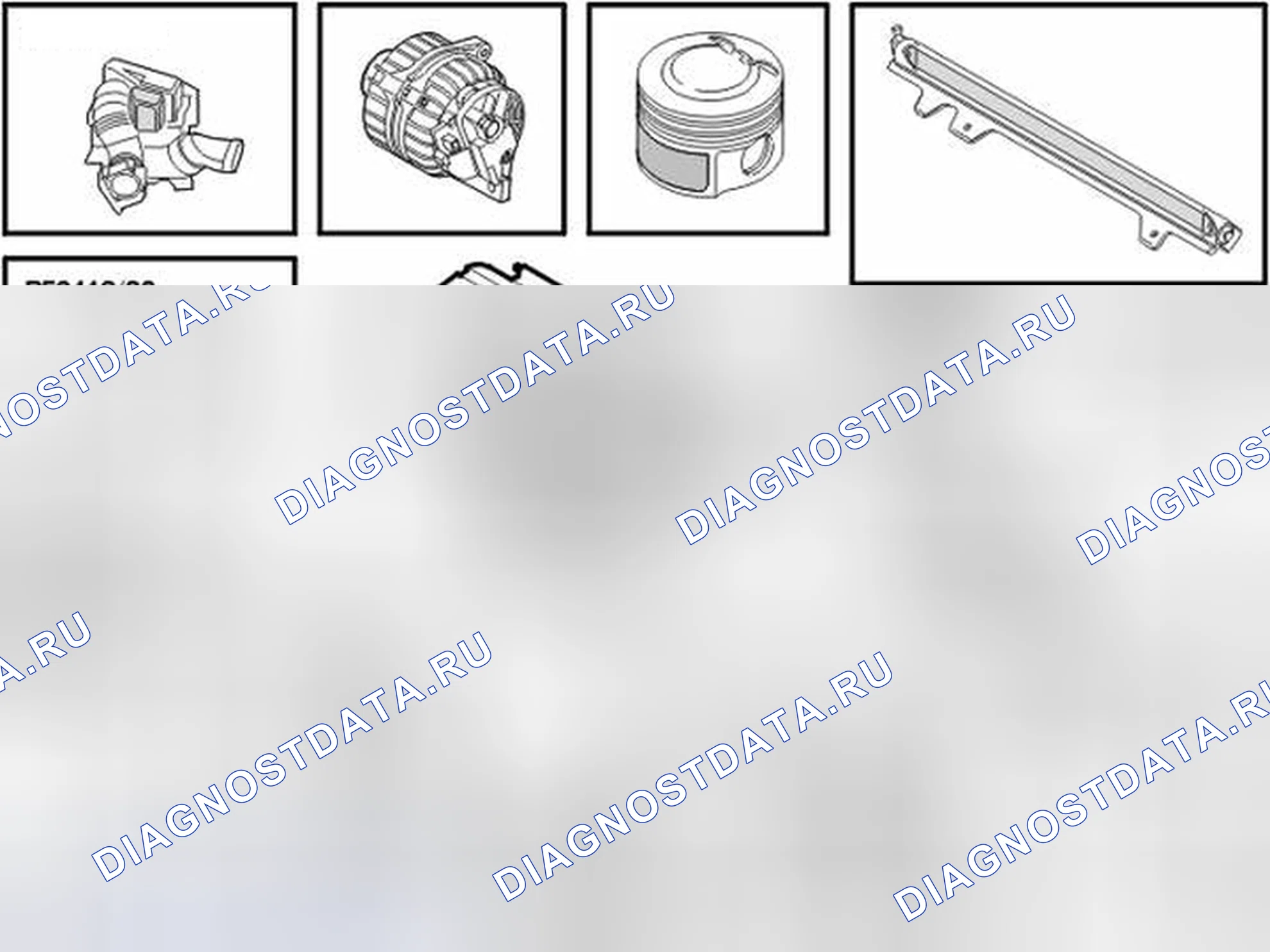 Рис. 15: Двигатели, общие модификации. Volvo S80 I рестайлинг