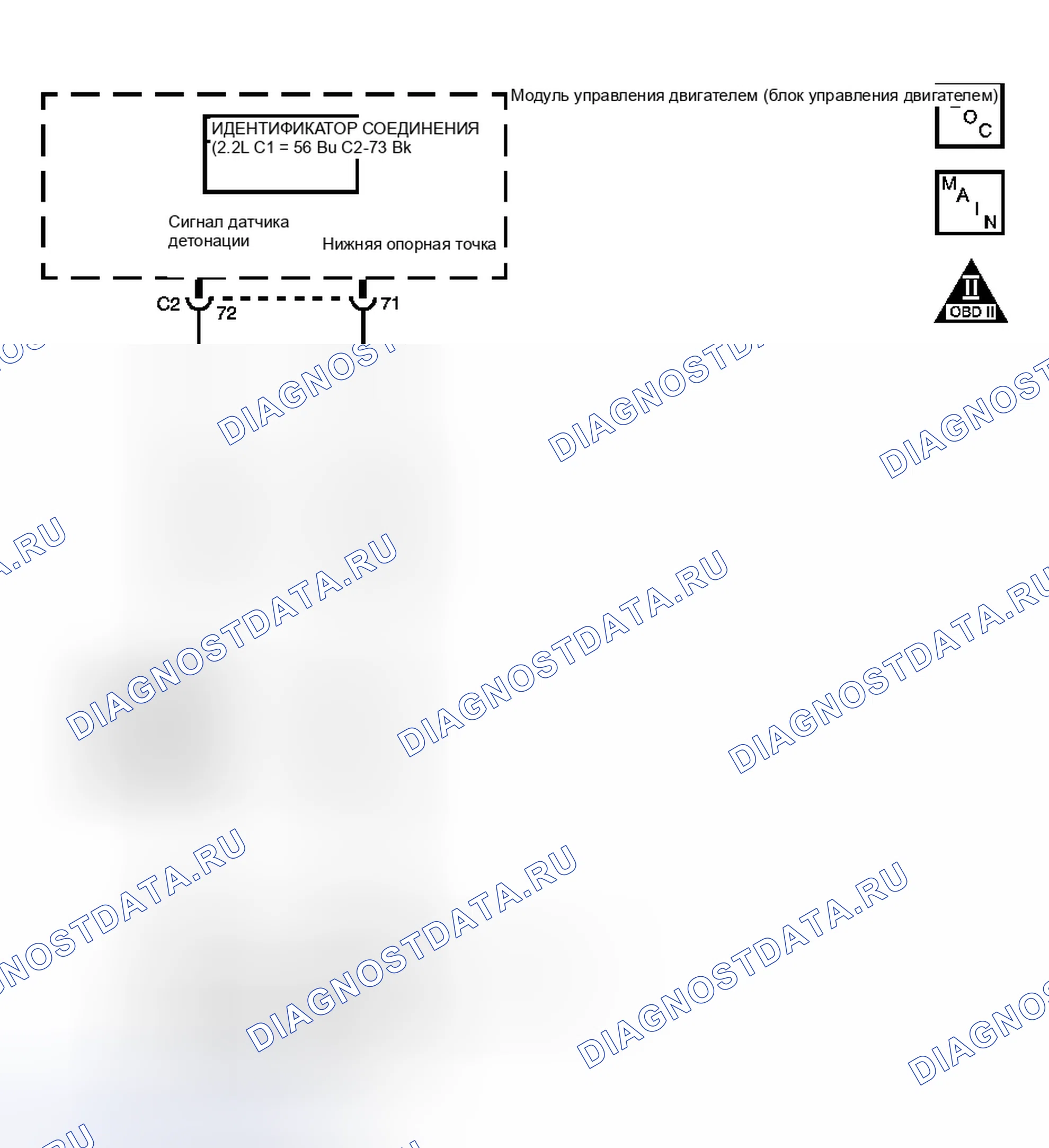 Рис. 57: расшифровка кода ошибки P0326. Kia Rio III