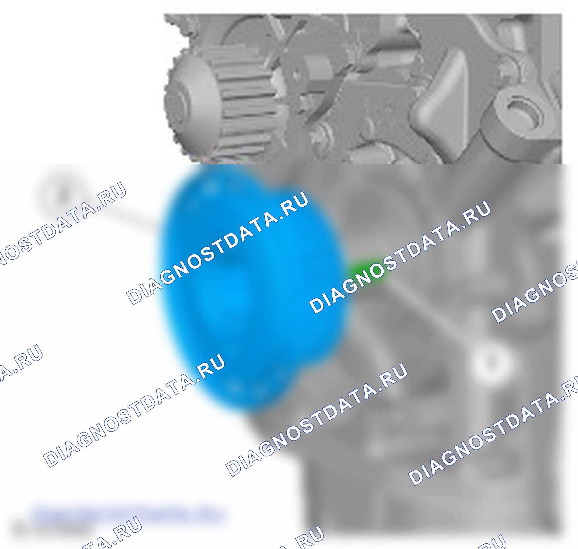 Как установить присоединяемые детали двигателя. Ford EcoSport II