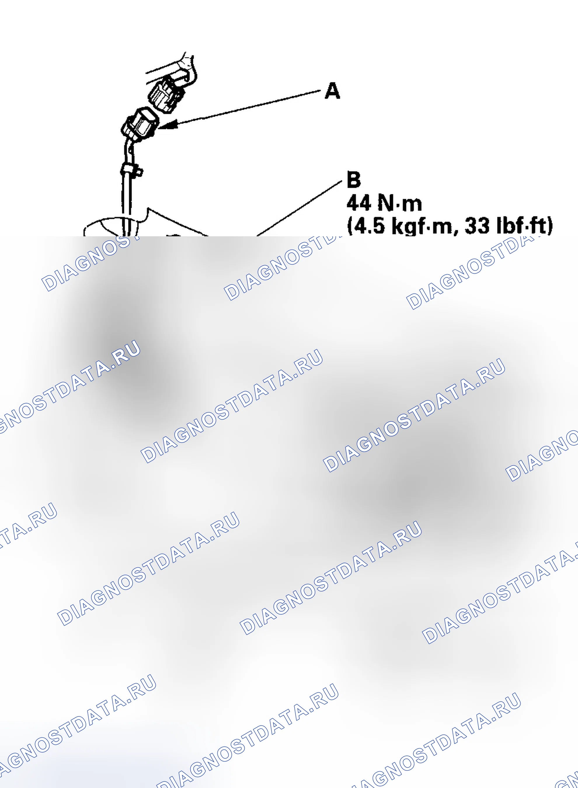 Рис. 676: Фронт Банк (Банк 2). Honda Accord VII рестайлинг
