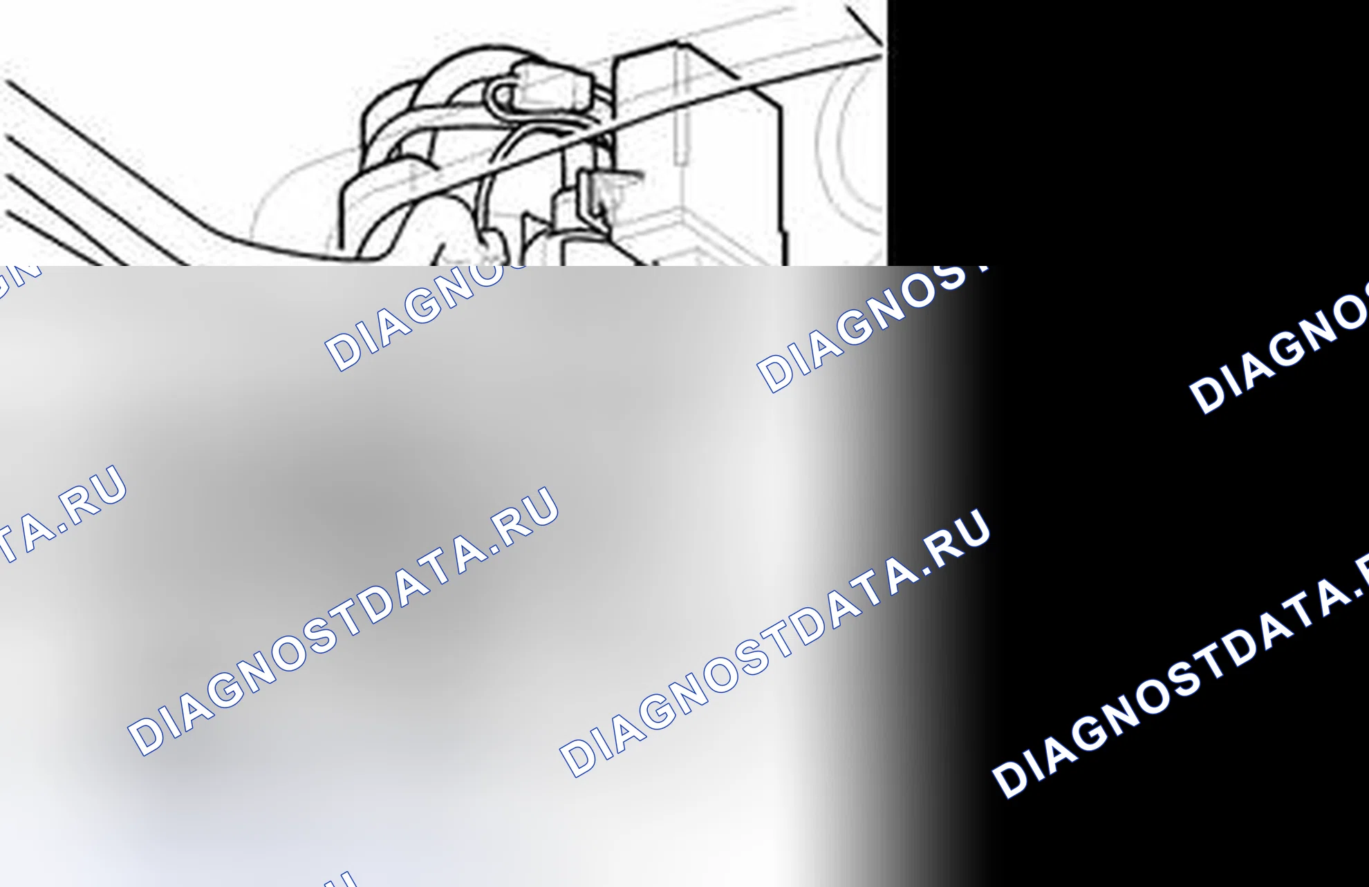 Рис. 9: Кронштейн подрамника. Volvo S80 I