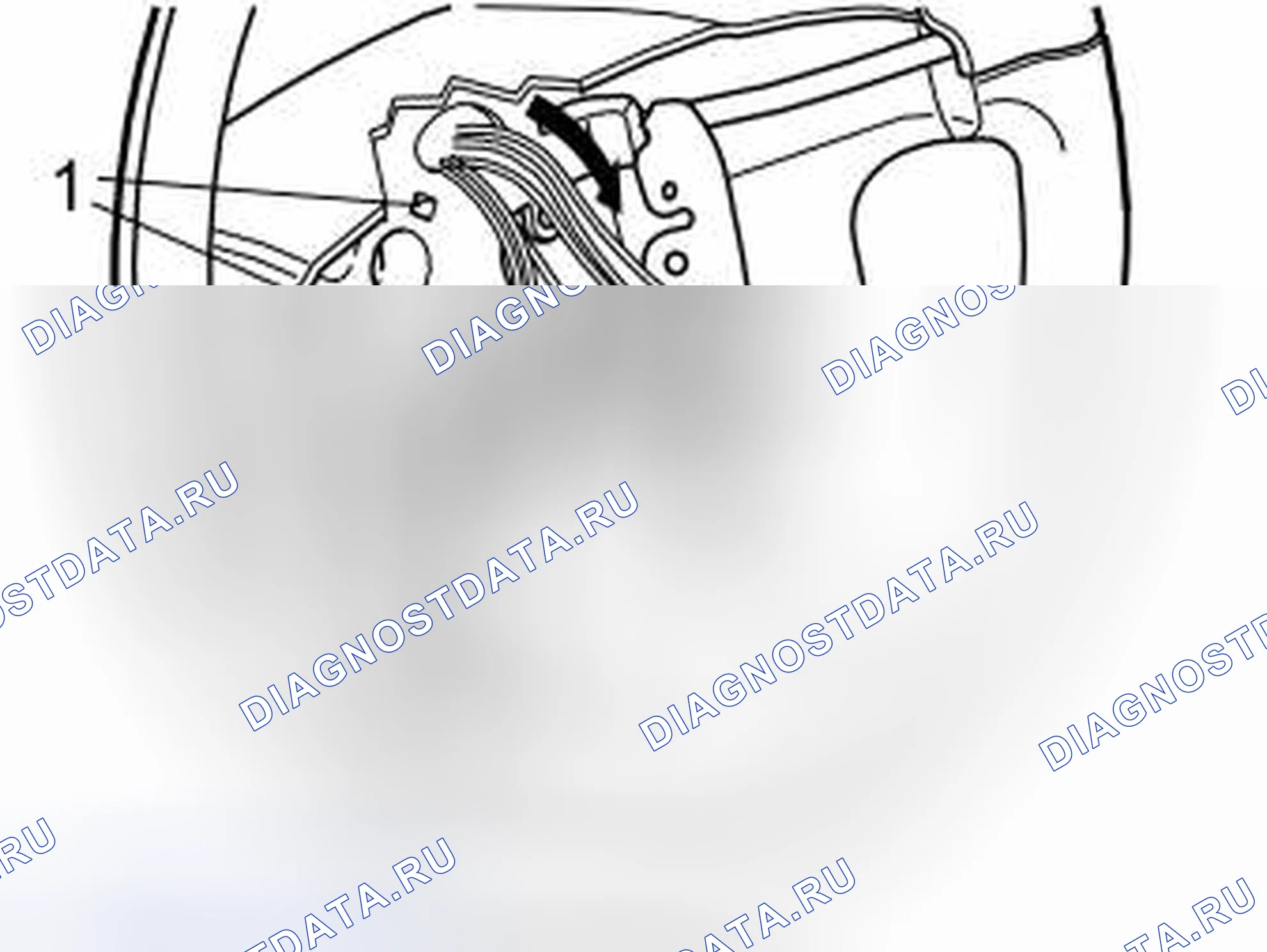 Рис. 151: Установка кожаного руля. Volvo V70 II рестайлинг