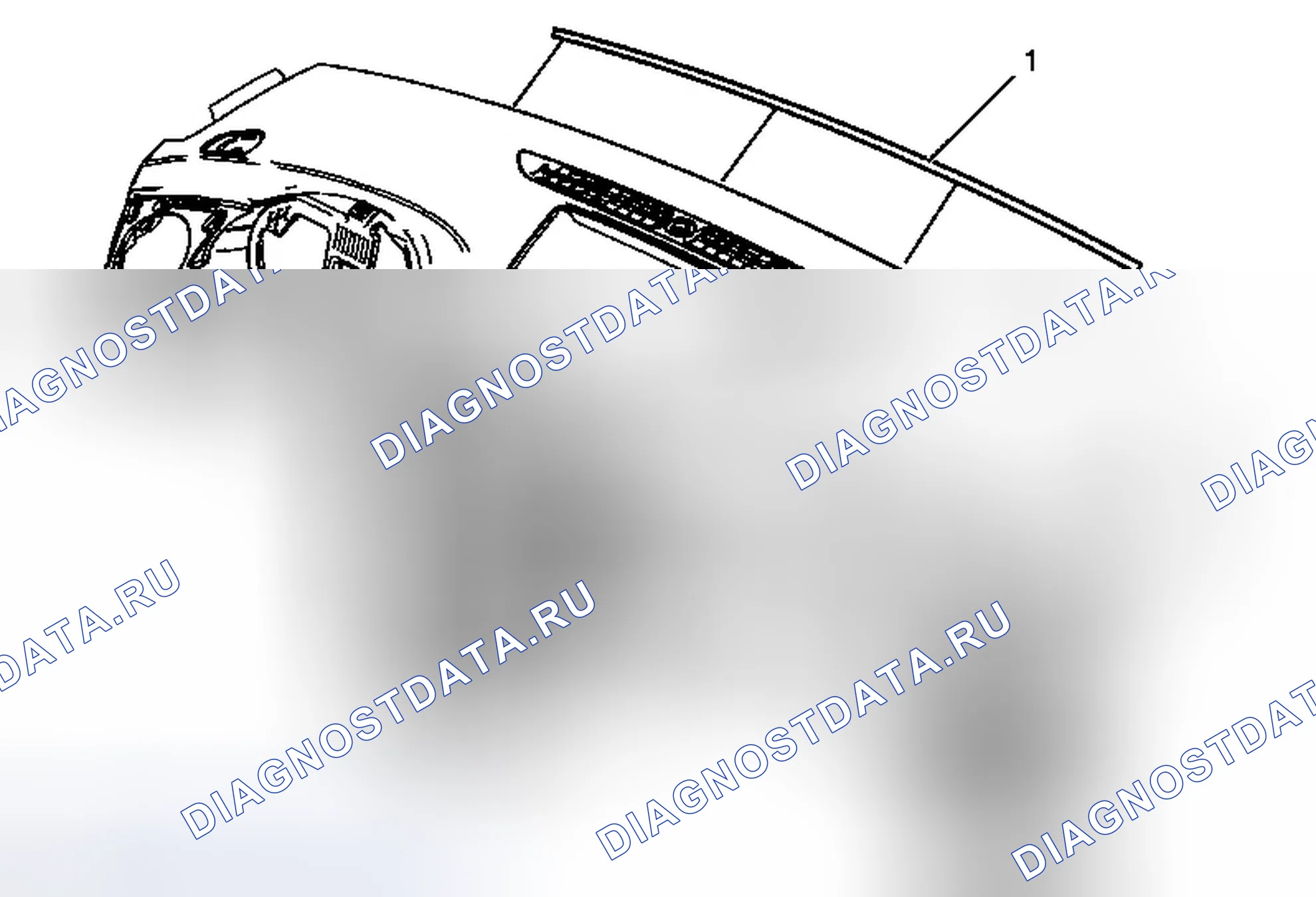 Рис. 58: Замена уплотнения изолятора приборной панели. Chevrolet Cruze I рестайлинг