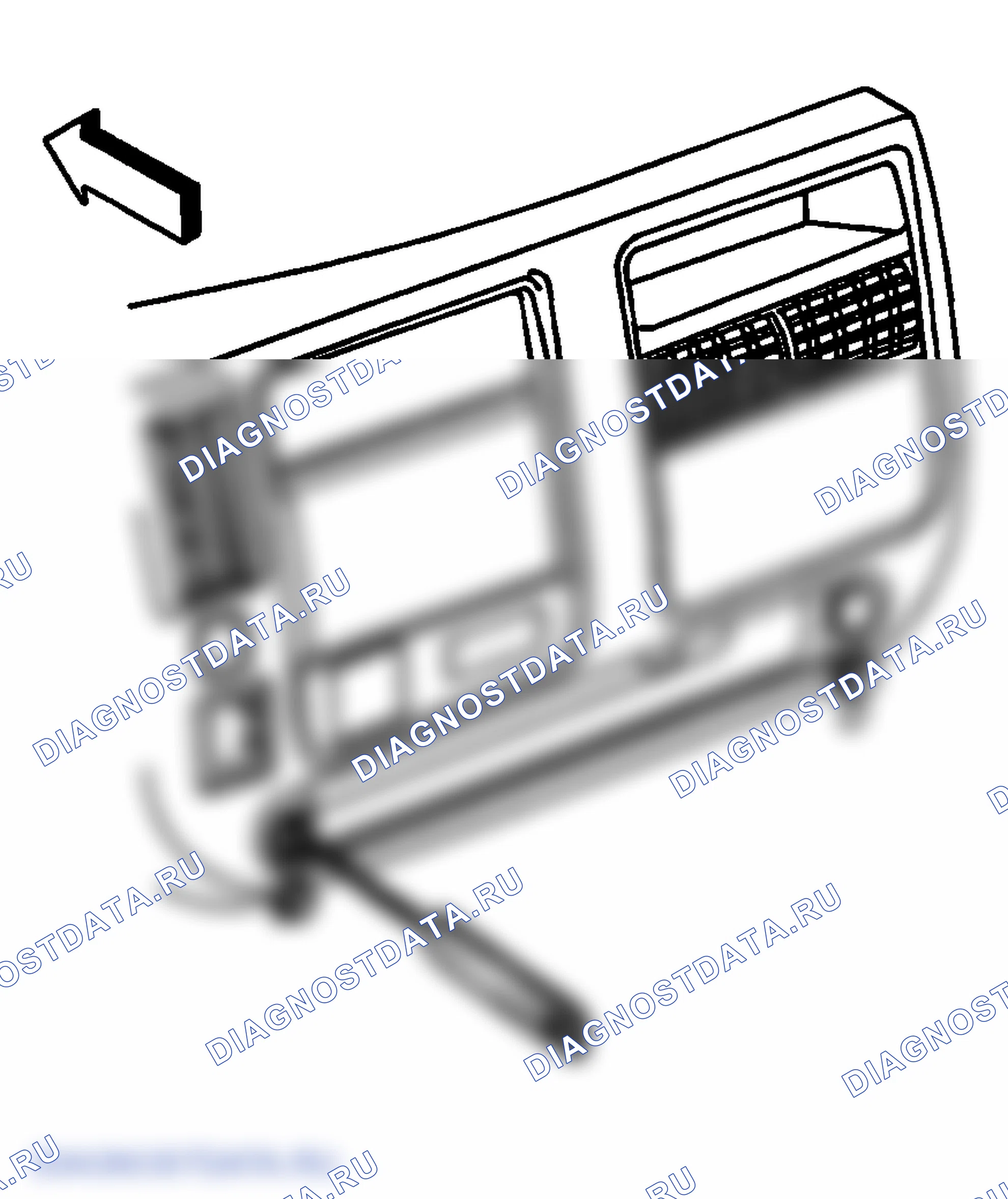 Рис. 70: Порядок демонтажа. GMC Savana H2500 