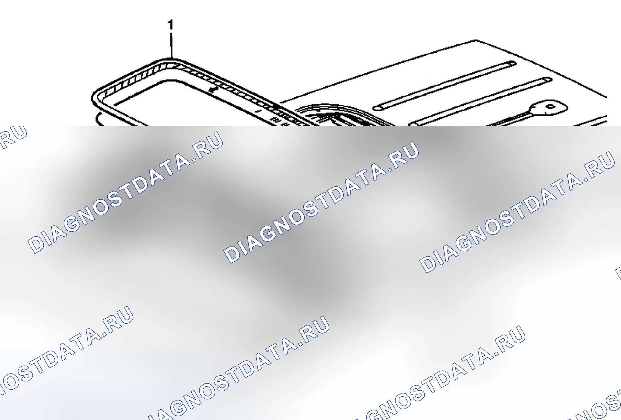 Рис. 6: Замена люковой панели. Chevrolet Traverse I