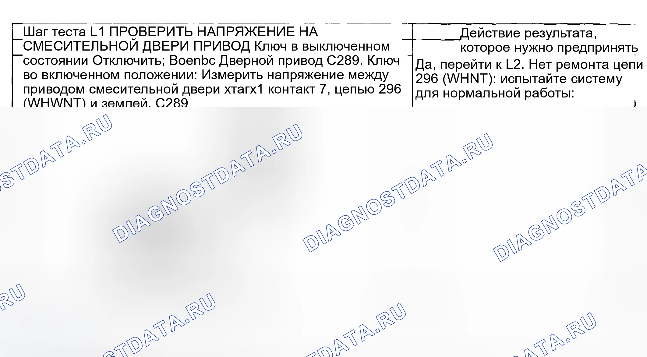 Рис. 68: КОНТРОЛЬНАЯ ТОЧКА L: КОНТРОЛЬ ТЕМПЕРАТУРЫ НЕ РАБОТАЕТ / РАБОТАЕТ НЕПРАВИЛЬНО. Ford Pickup F250 Super Duty I