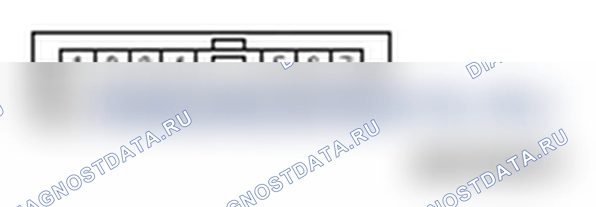 Рис. 416: РАЗЪЕМ: C-313. Mitsubishi Lancer Ralliart X рестайлинг