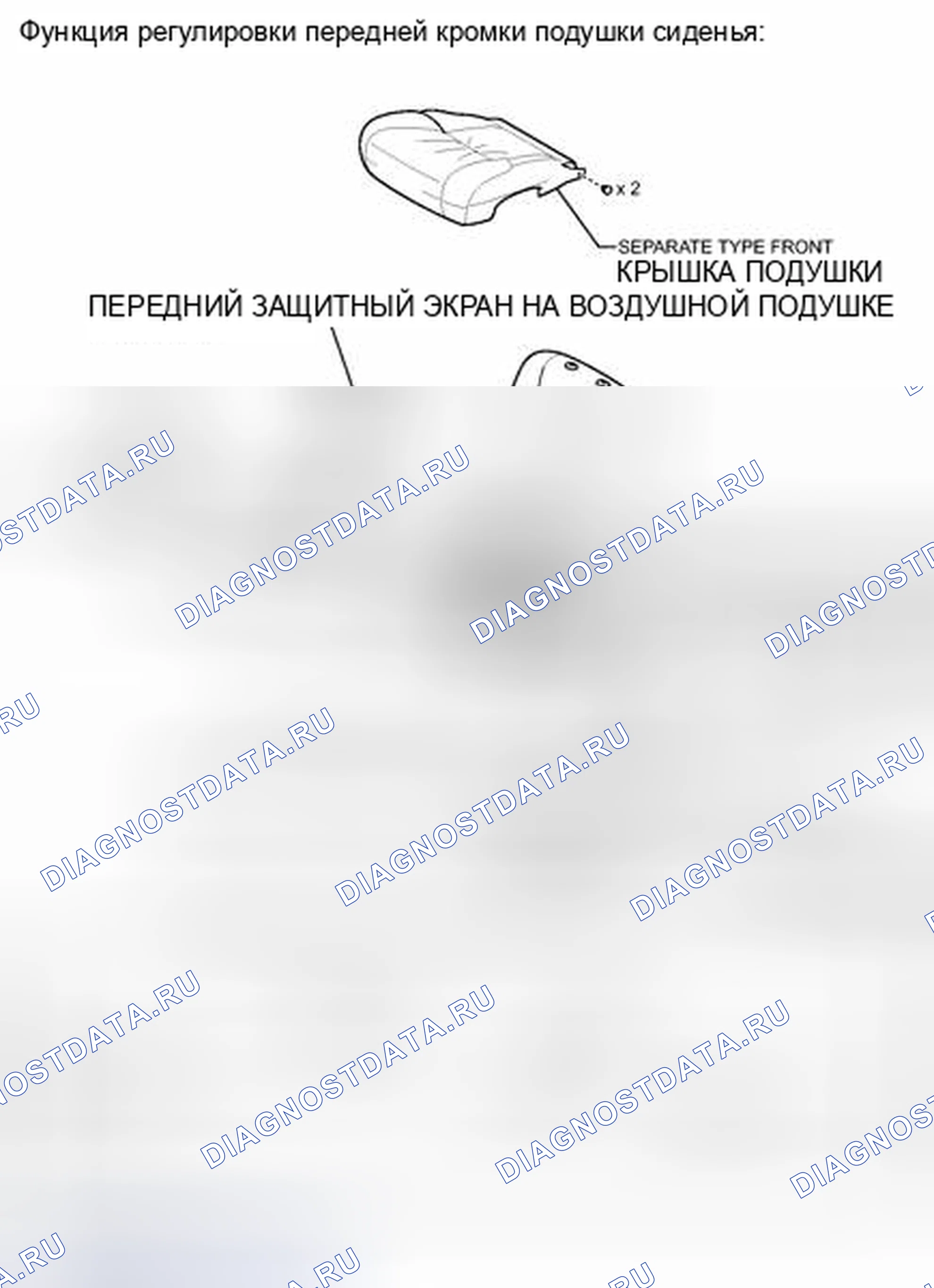 Рис. 34: ИЛЛЮСТРАЦИЯ. Toyota Avalon XX30 рестайлинг 2