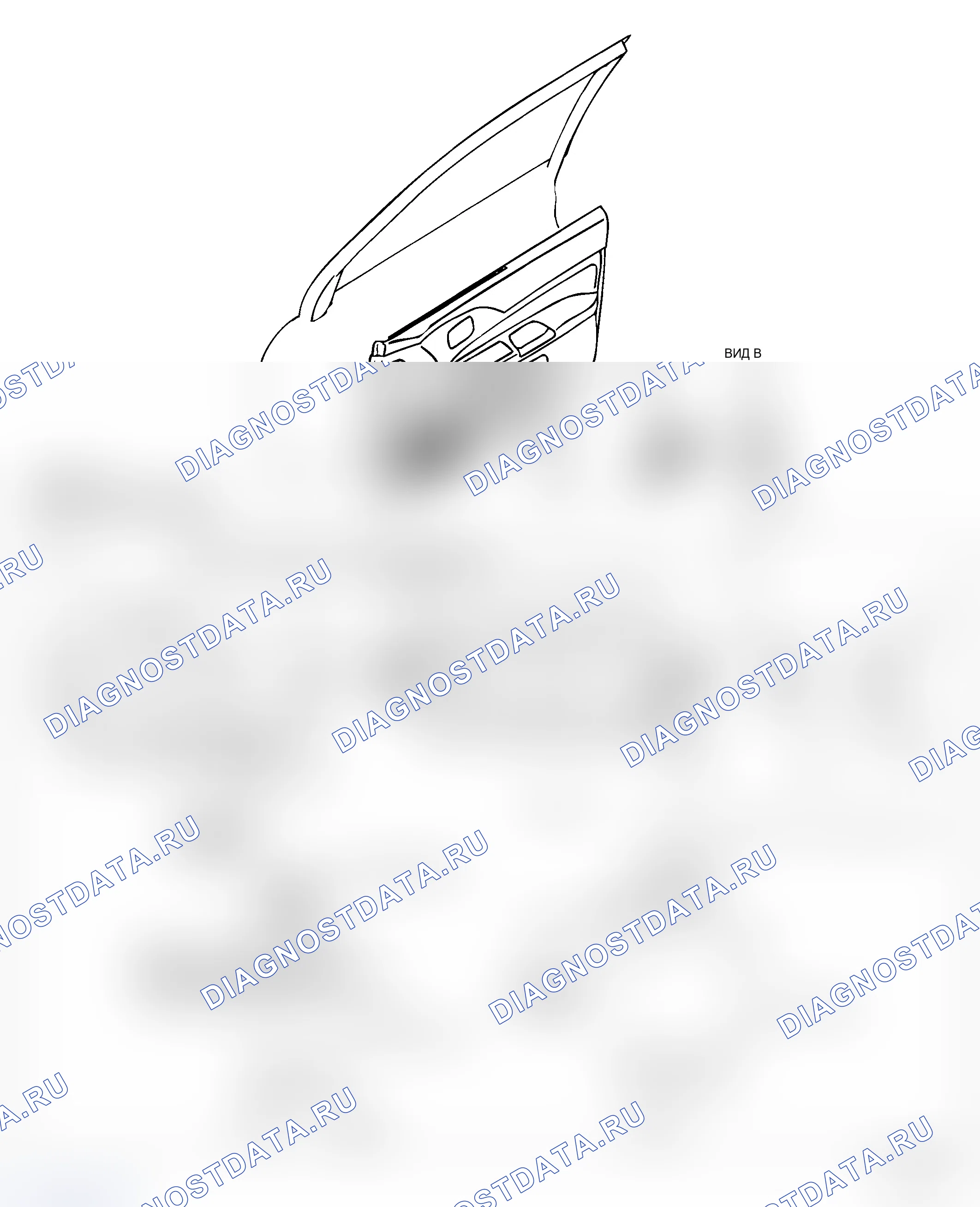 Рис. 54: ПОЛОЖЕНИЯ ЗАЖИМОВ И ЗАХВАТОВ. Mitsubishi Lancer Ralliart IX рестайлинг