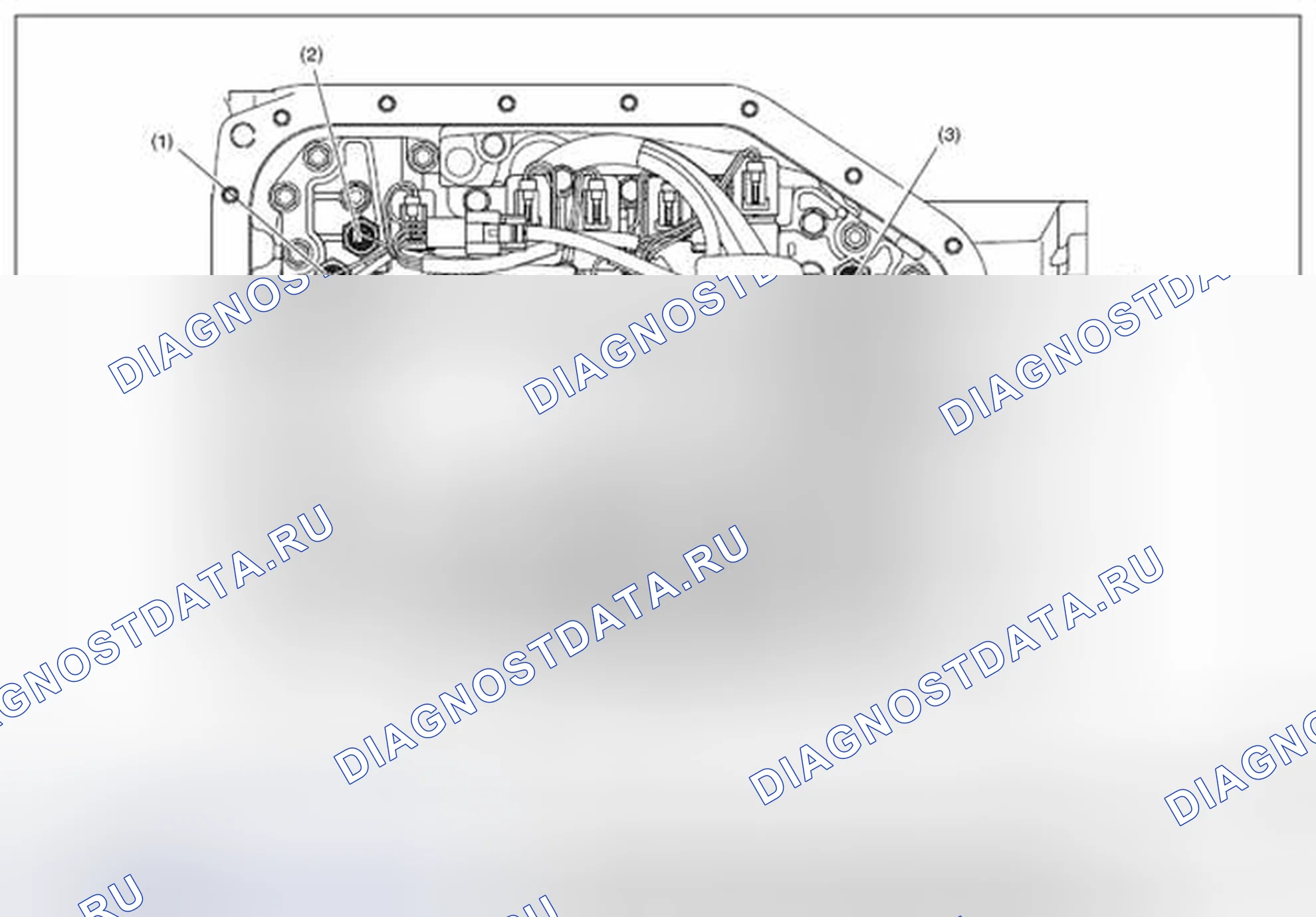 Рис. 801: РЕЛЕ ДАВЛЕНИЯ МАСЛА. Subaru Outback BR рестайлинг