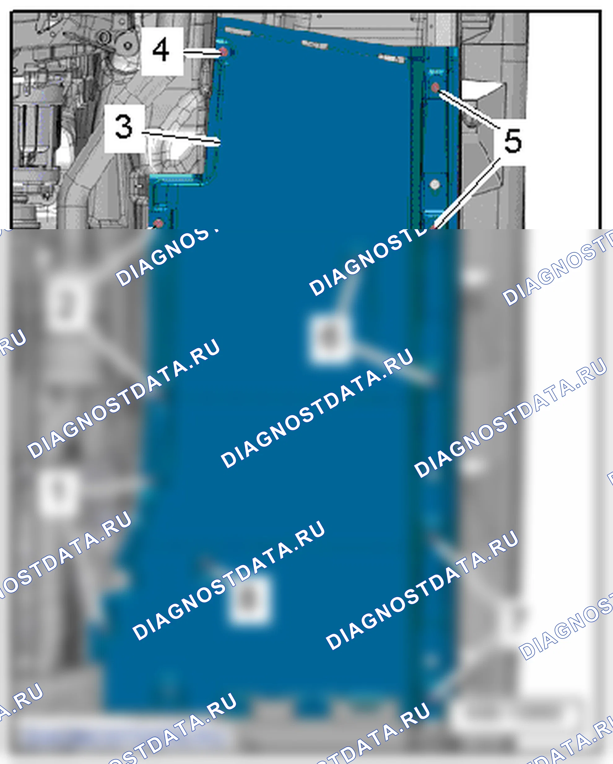 Демонтаж и монтаж РУ (кл. 2). Audi Q5 II