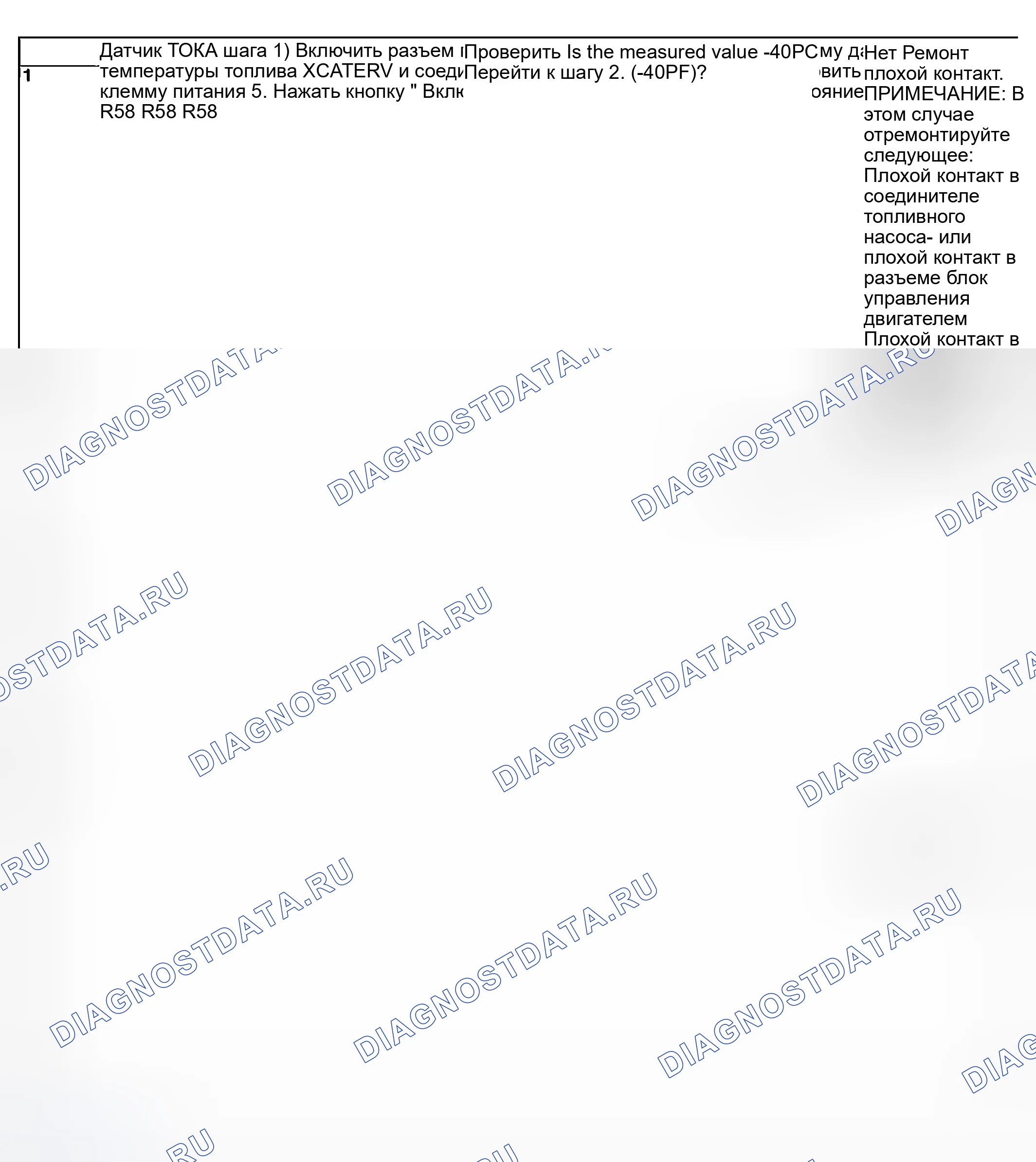 Рис. 934: ДИАГНОСТИЧЕСКАЯ ПРОЦЕДУРА. Subaru Legacy BL/BP
