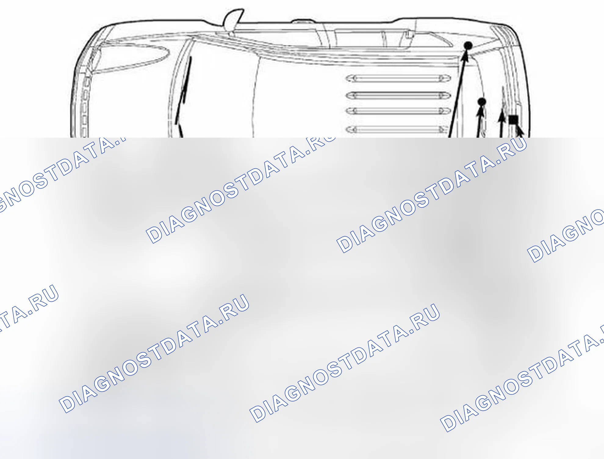Рис. 6: ЗАДНИЙ. Jeep Compass I рестайлинг