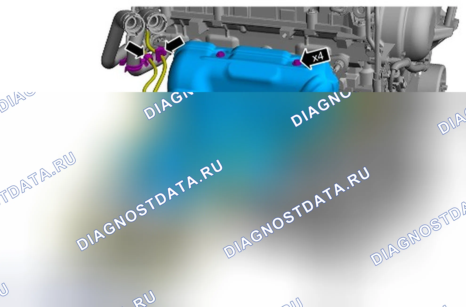 Как установить двигатель. Ford Mondeo IV