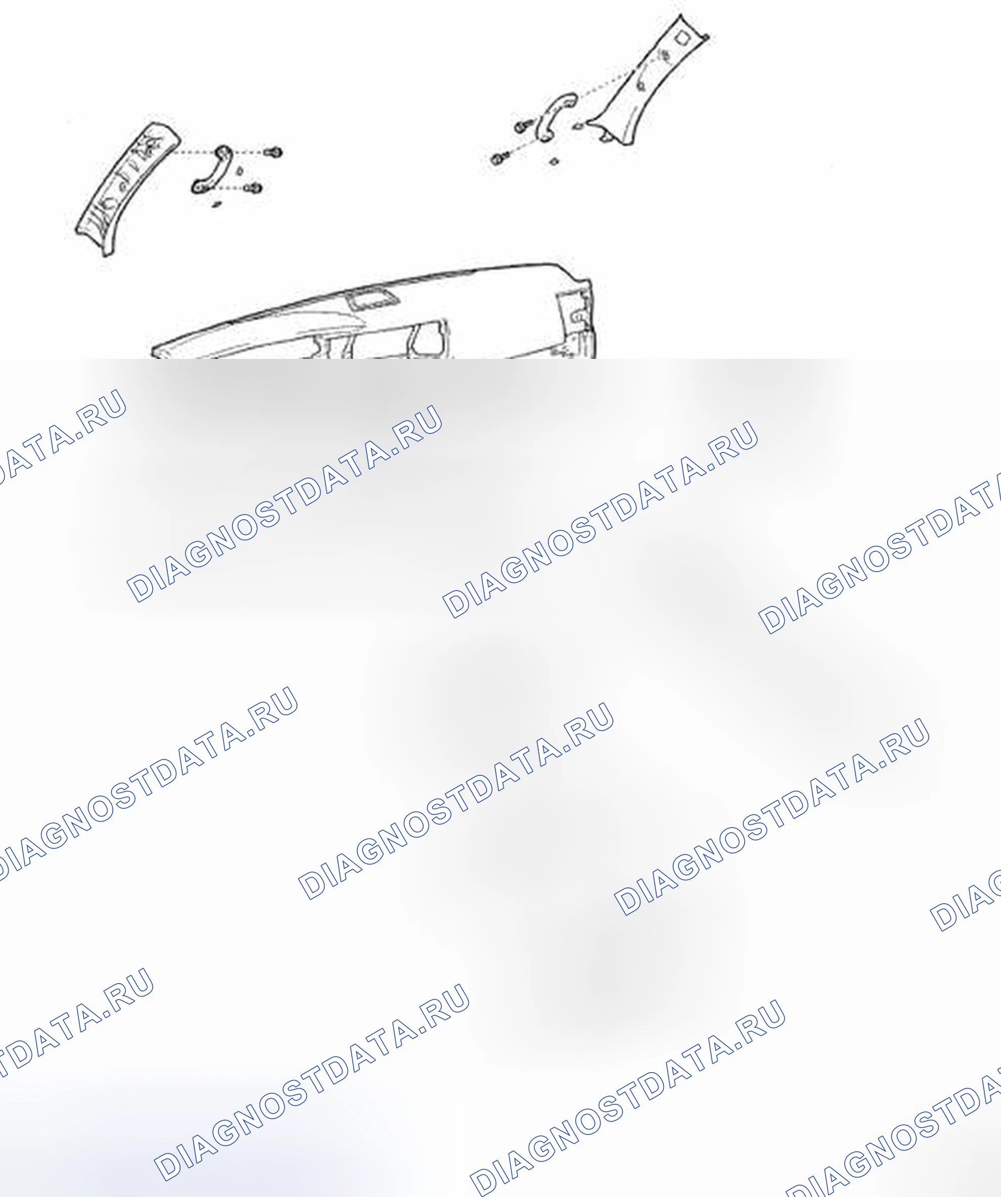Рис. 102: КОМПОНЕНТЫ. Toyota 4Runner IV рестайлинг